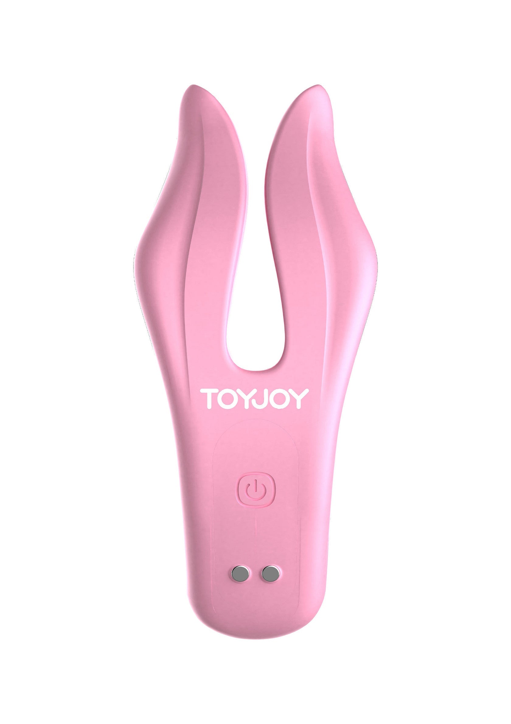 Vibromasseur rose ToyJoy pour le plaisir féminin.; Roze ToyJoy vibrator voor vrouwelijk genot.; Pink ToyJoy vibrator for female pleasure.