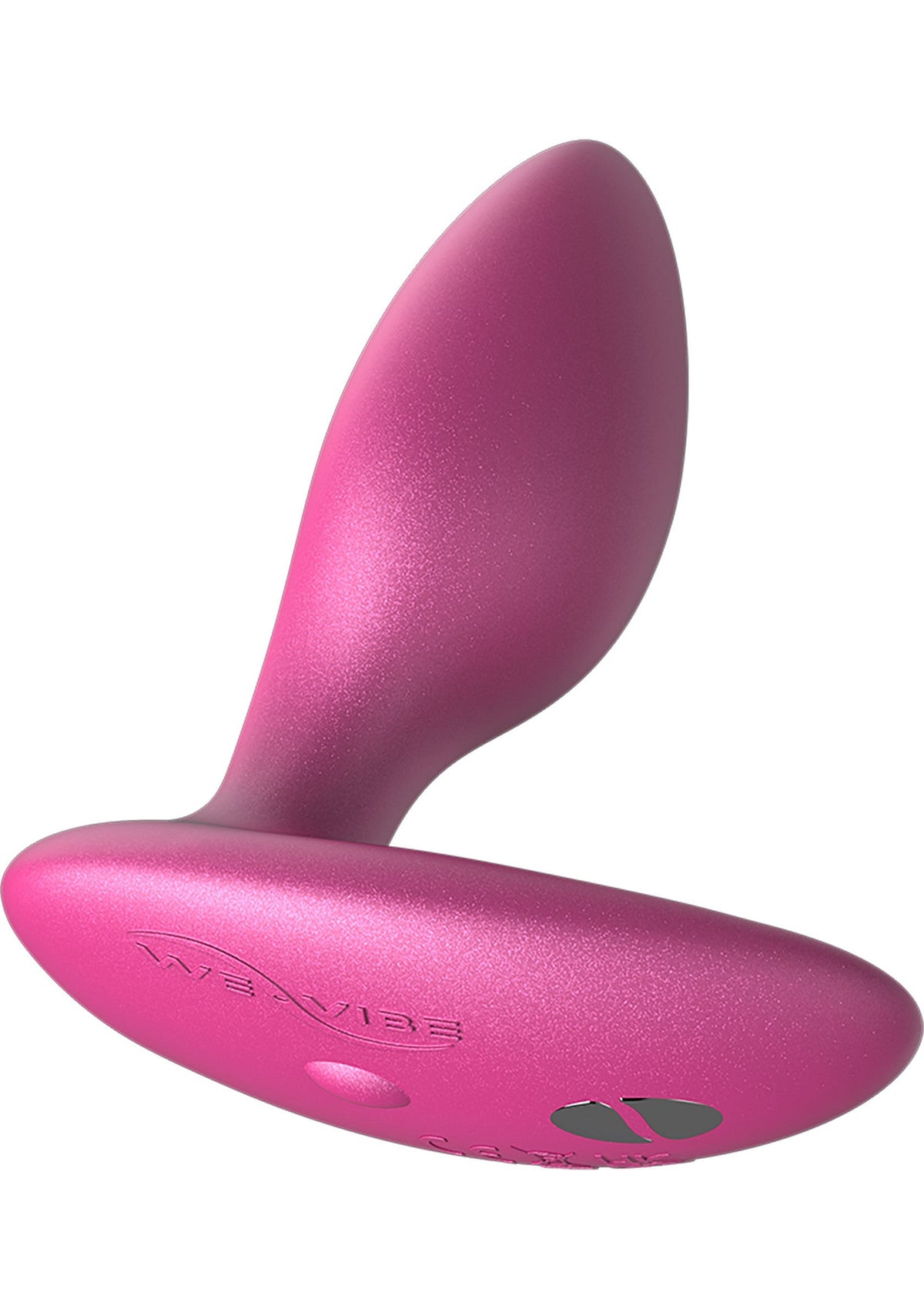 Vibromasseur We-Vibe Tango X rose pour le plaisir féminin.; Roze We-Vibe Tango X vibrator voor vrouwelijk genot.; Pink We-Vibe Tango X vibrator for feminine pleasure.