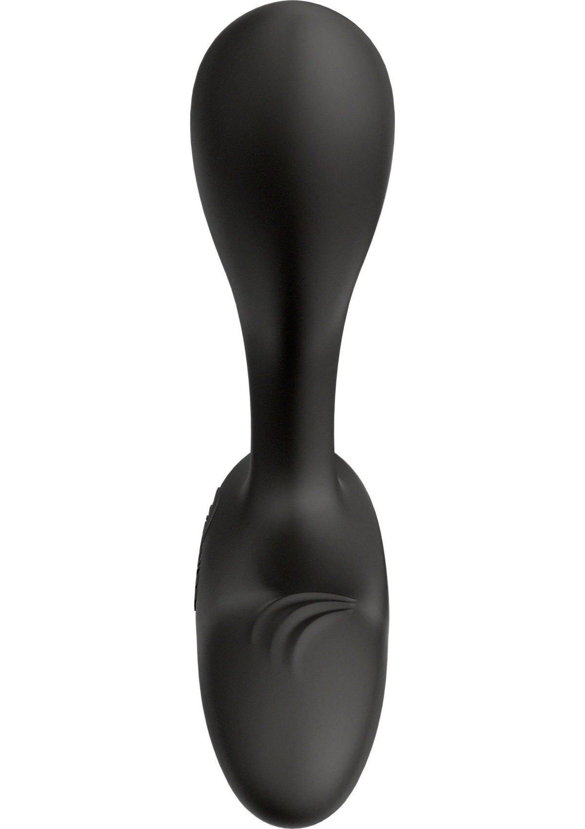 Masseur de prostate noir élégant pour un plaisir intense et ciblé.; Elegante zwarte prostaatstimulator voor intens en gericht genot.; Sleek black prostate massager for intense, targeted pleasure.