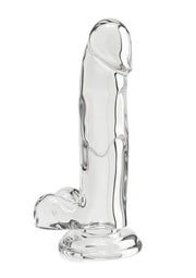ToyJoy Clear Dildo TPE 18 cm