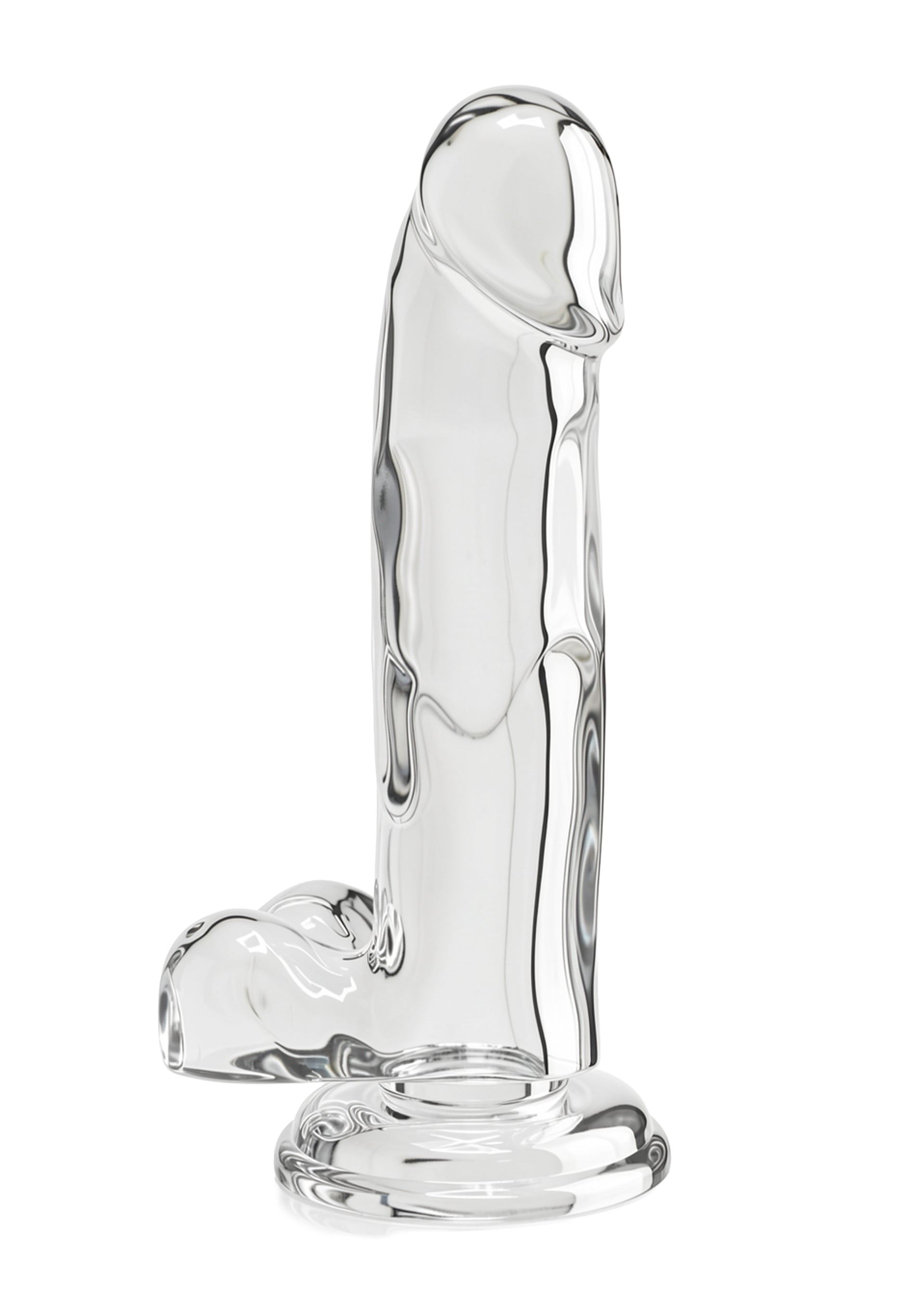 ToyJoy Clear Dildo TPE 18 cm