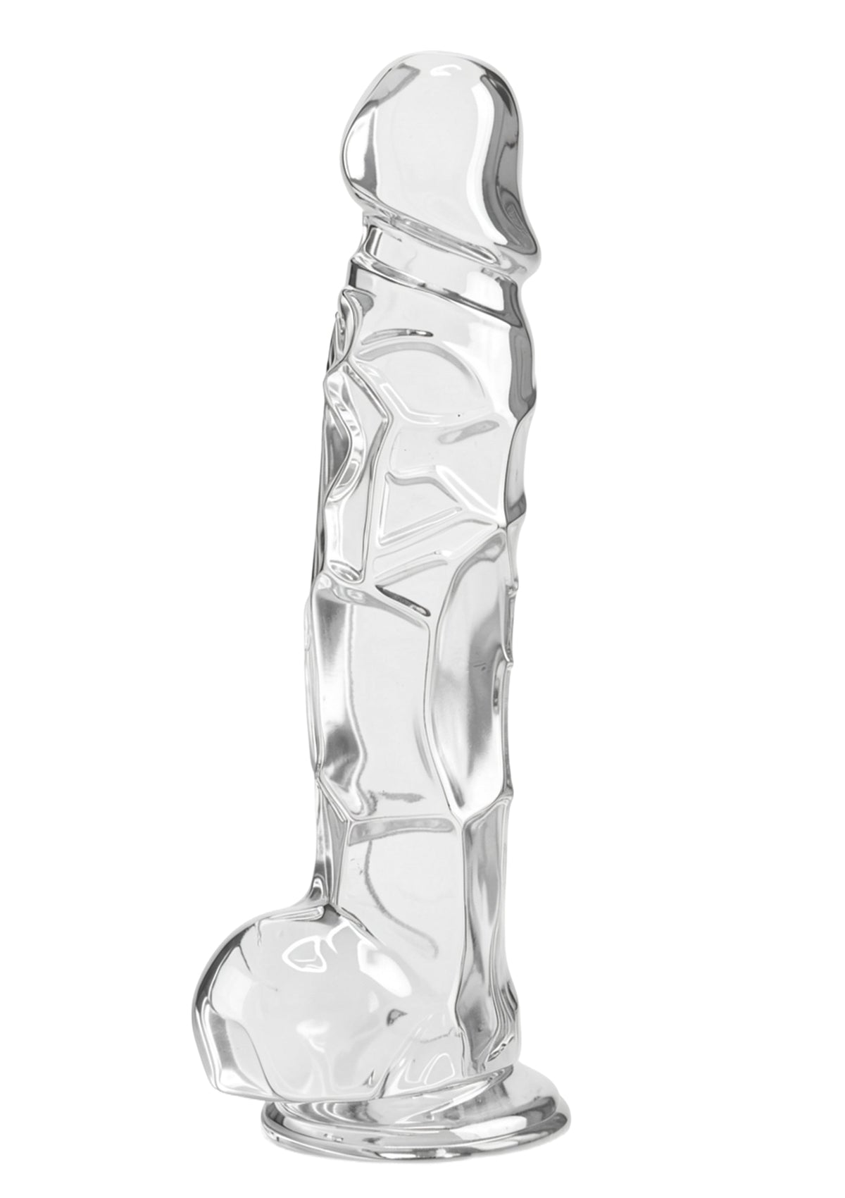ToyJoy Clear Dildo TPE 22.5 cm