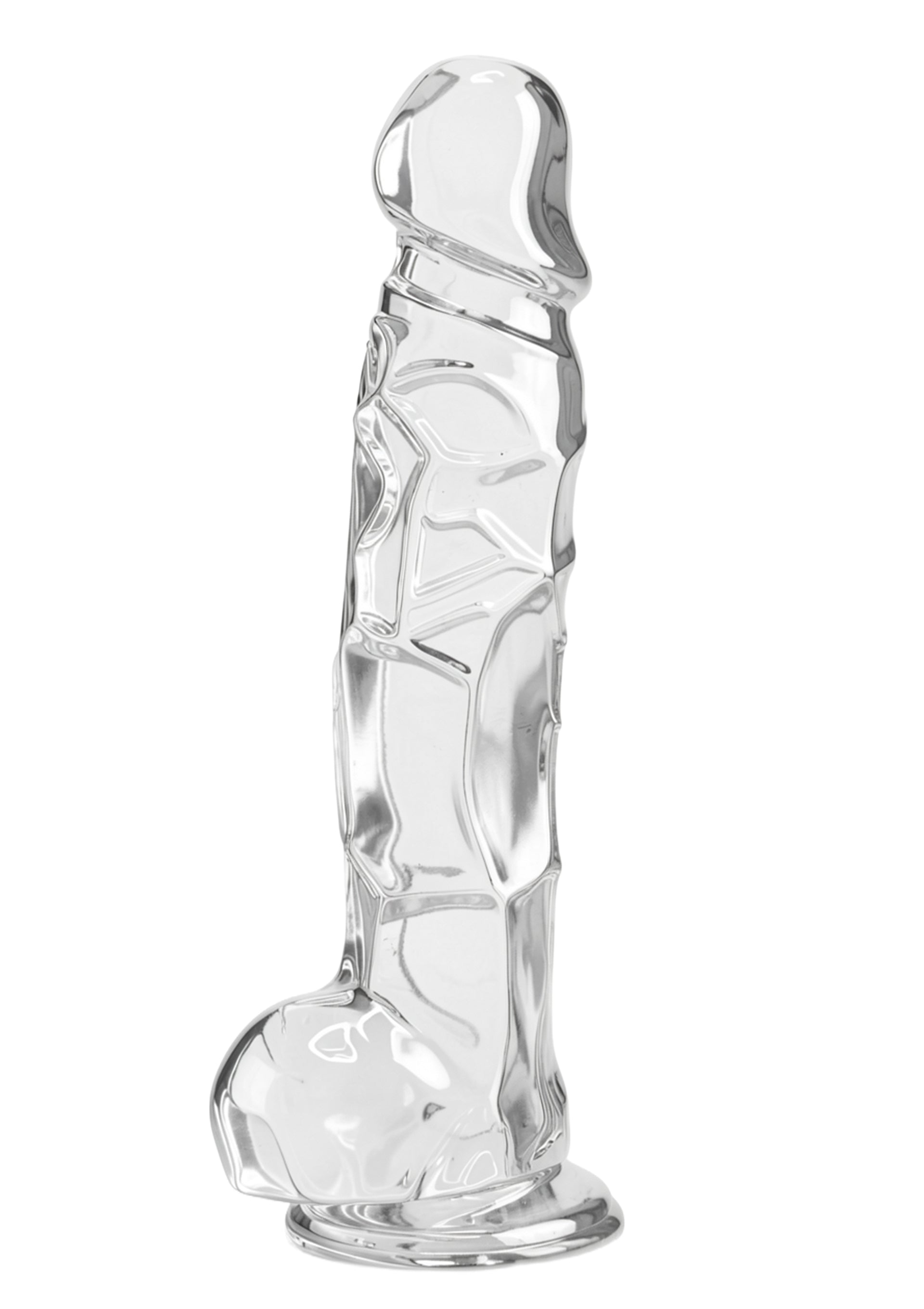 ToyJoy Clear Dildo TPE 22.5 cm