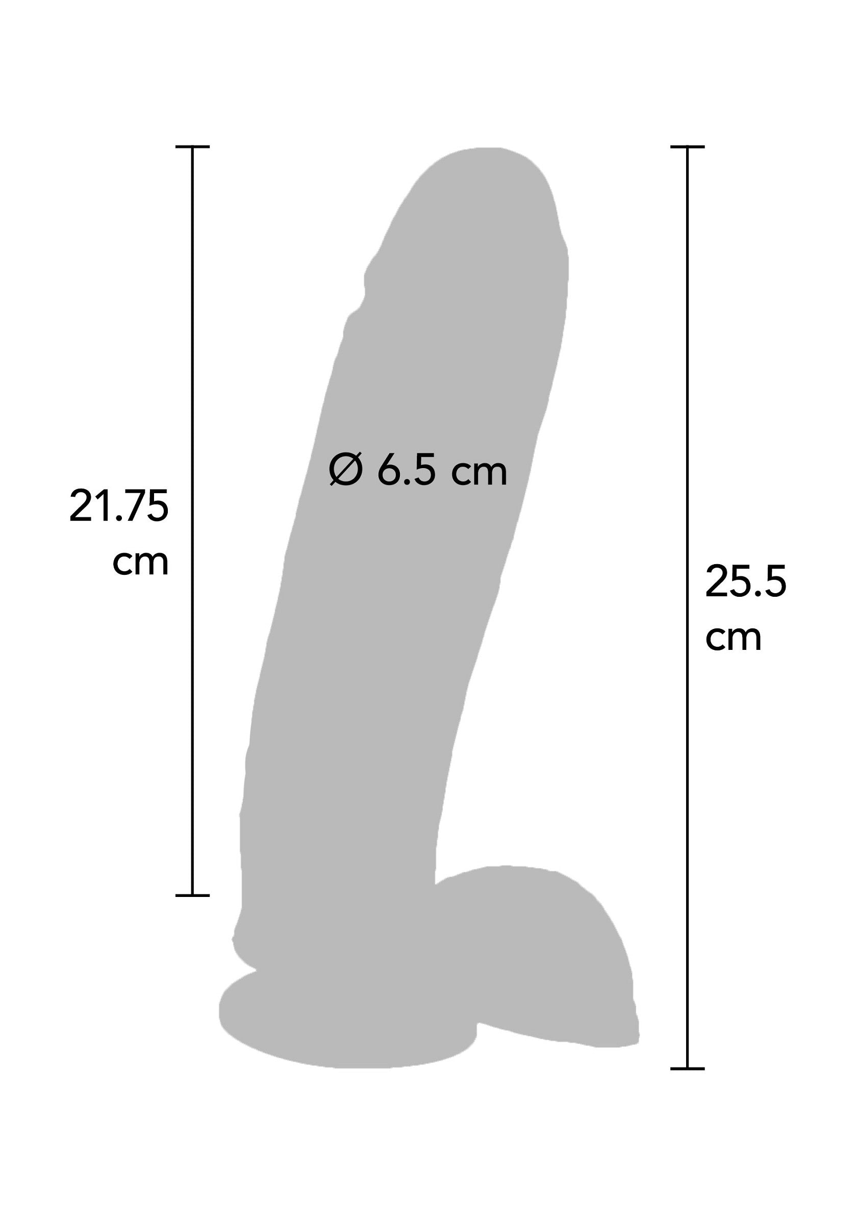 ToyJoy Vibrating Dildo PVC 25.5 cm