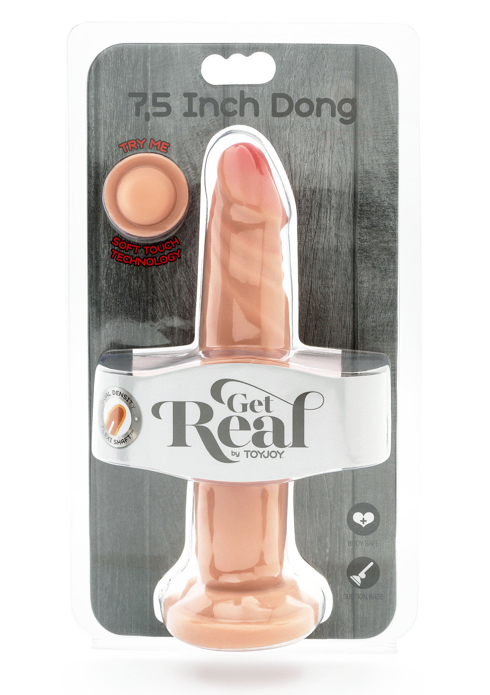 ToyJoy Dual Density Dong TPE 19 cm
