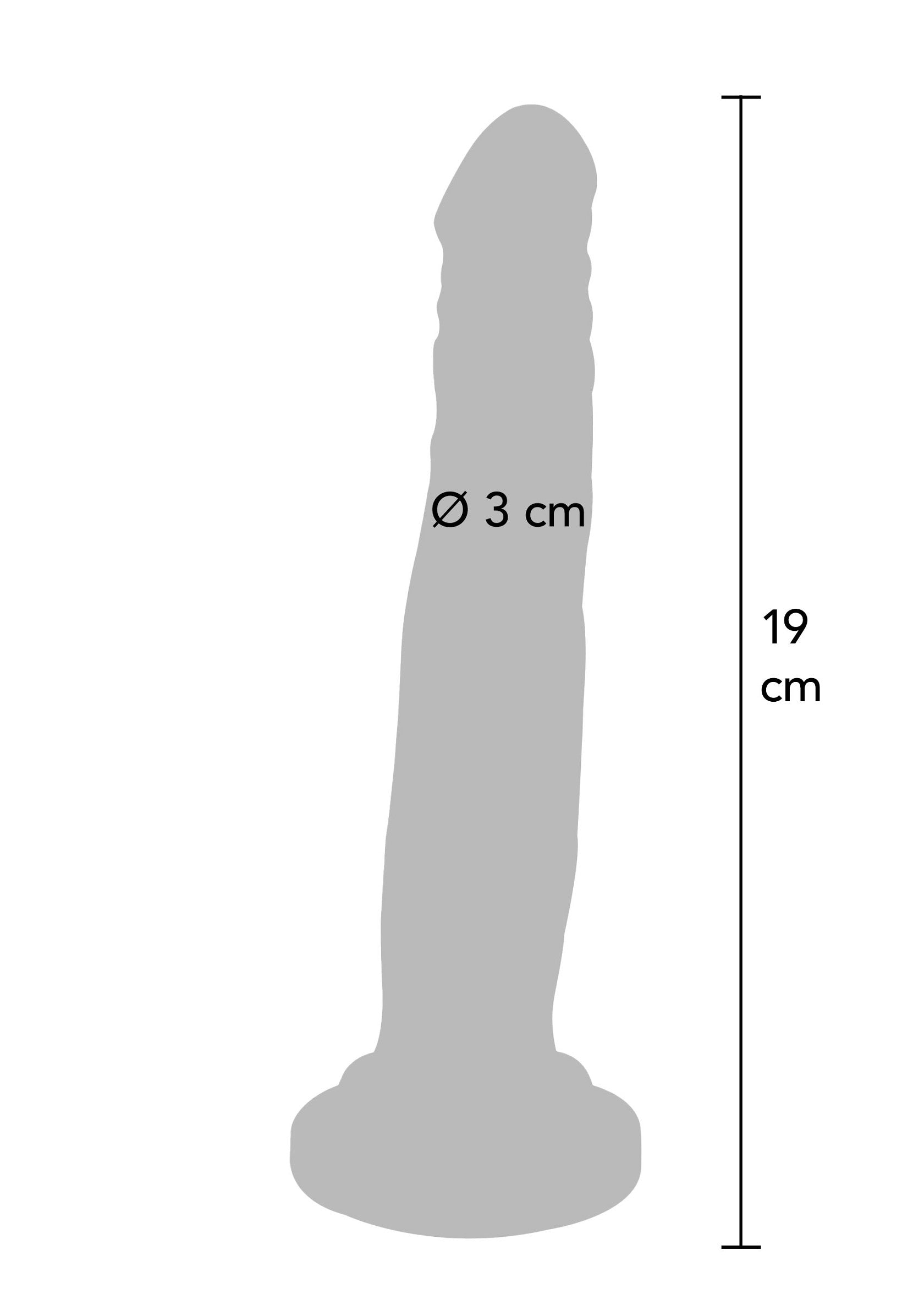 ToyJoy Dual Density Dong TPE 19 cm