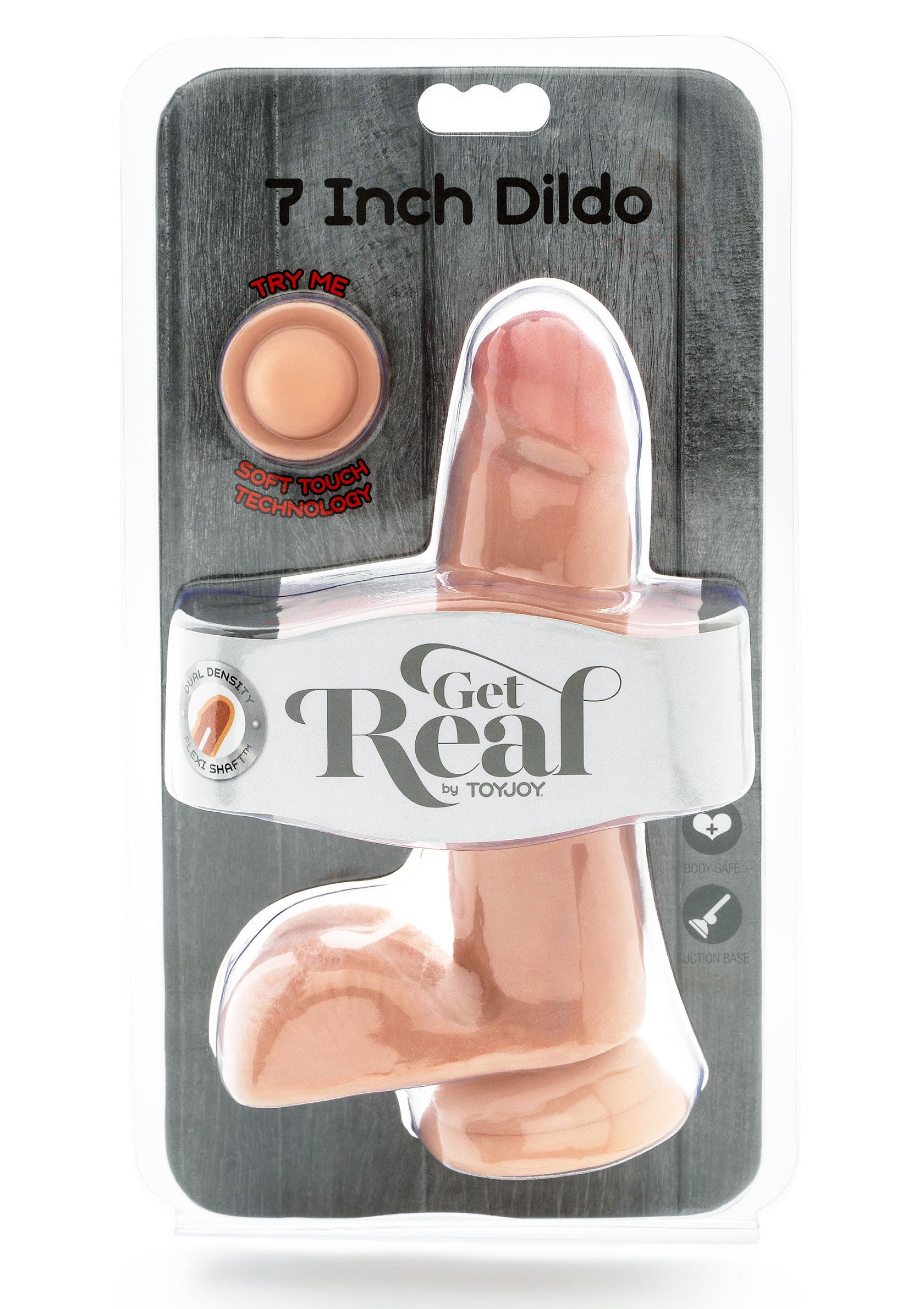 ToyJoy Dual Density Dildo TPE 18 cm