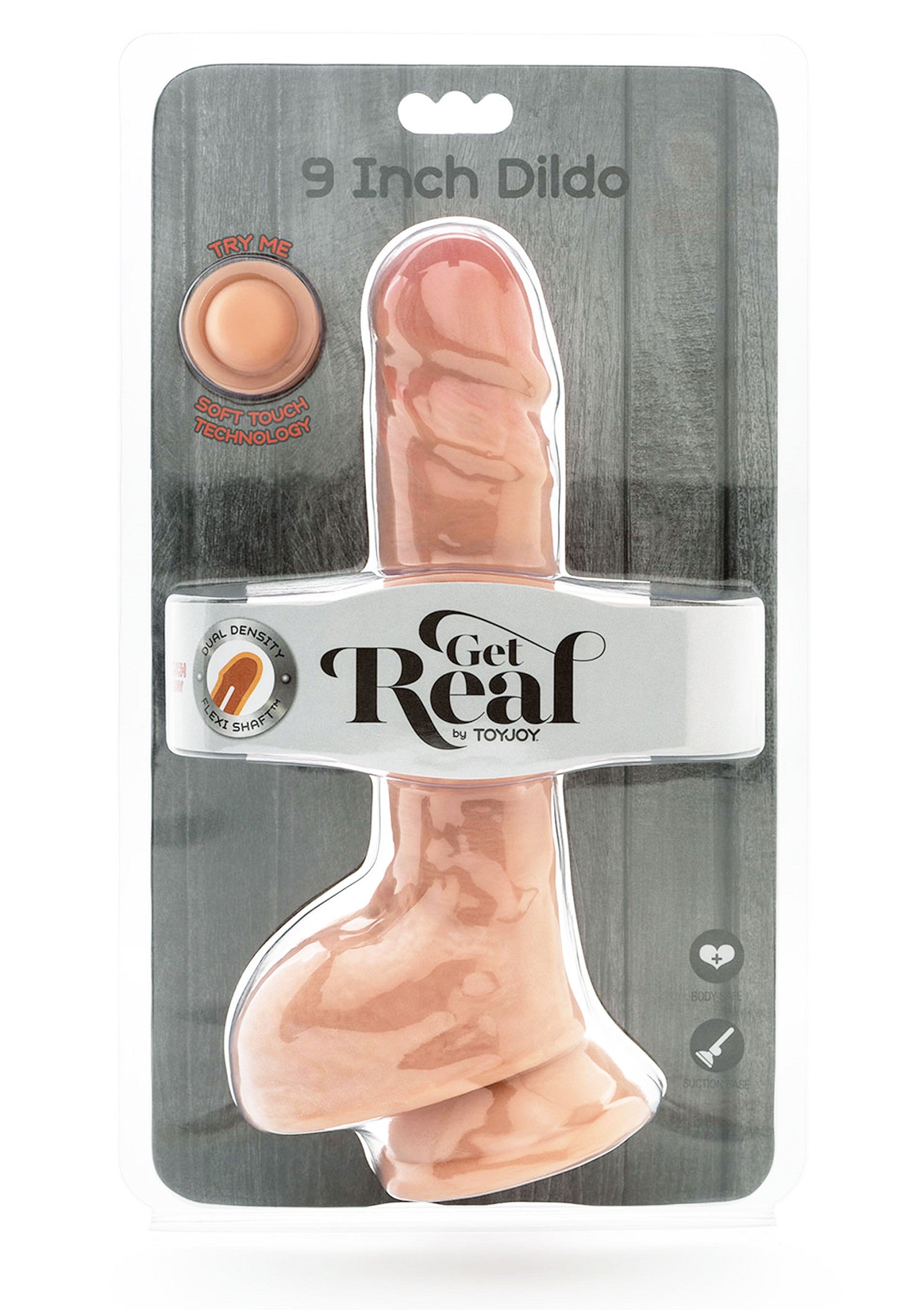 ToyJoy Dual Density Dildo TPE 23 cm