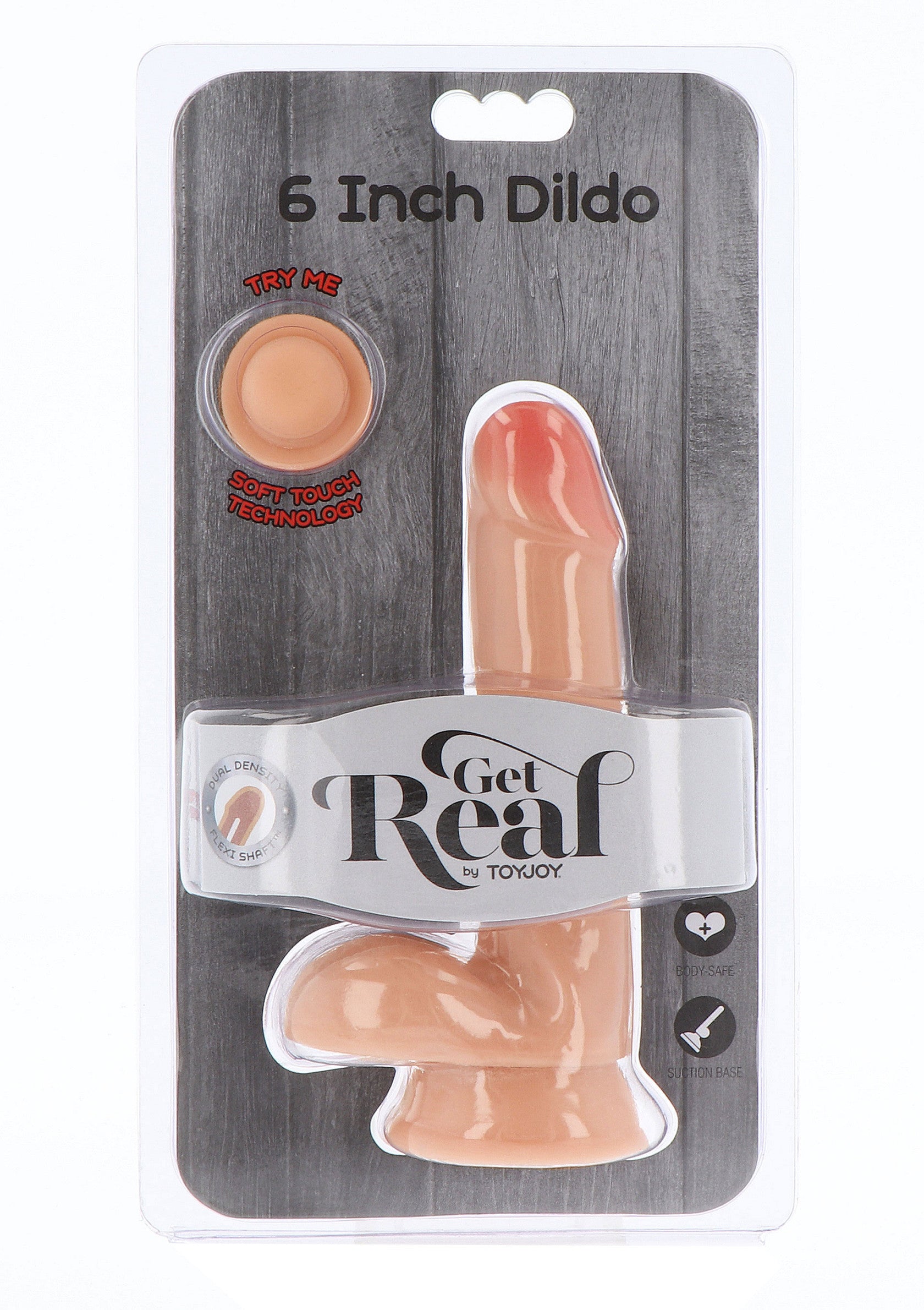 ToyJoy Dual Density Dildo TPE 17 cm