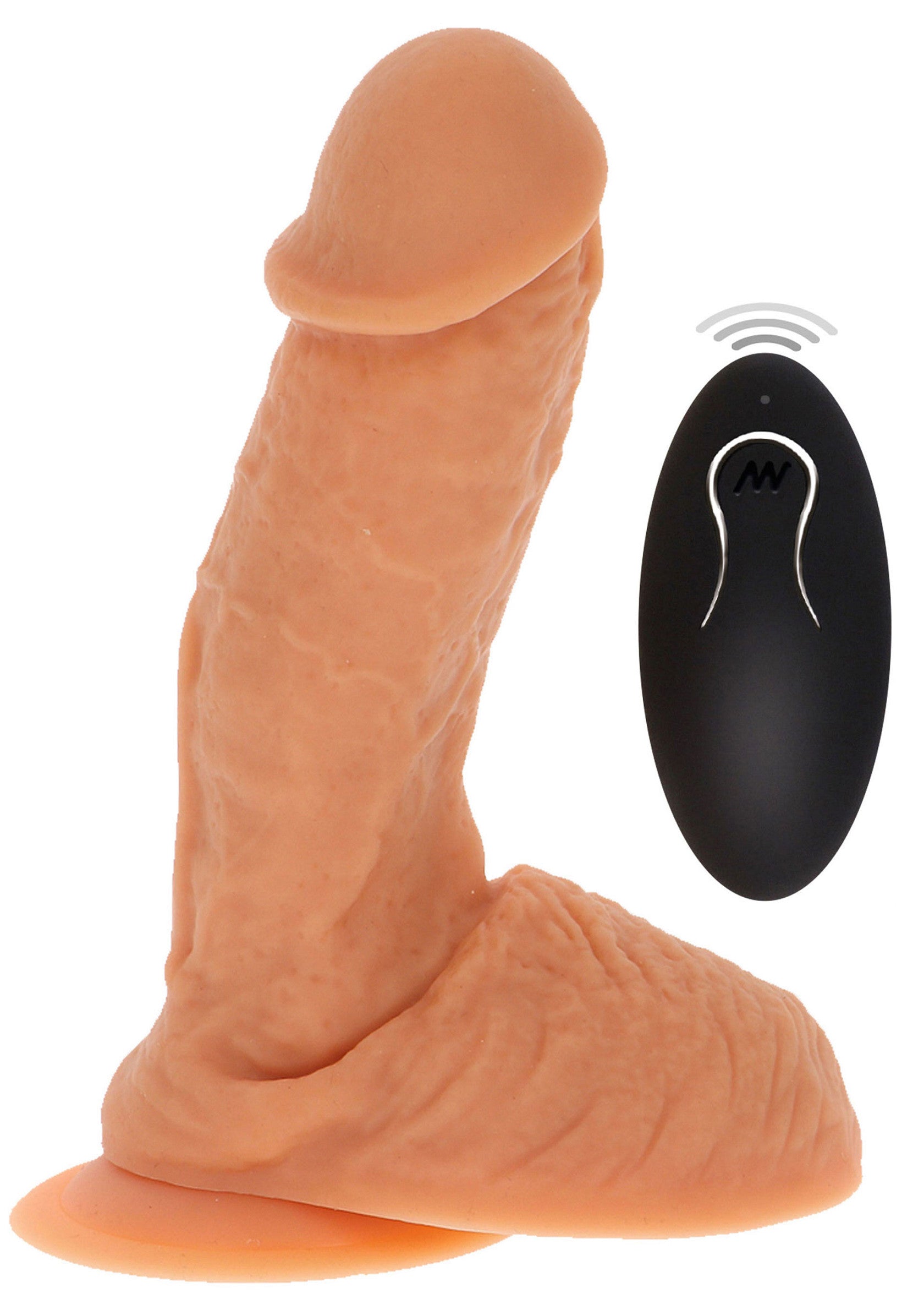 ToyJoy Naked Vibrating Dildo Silicone 17 cm