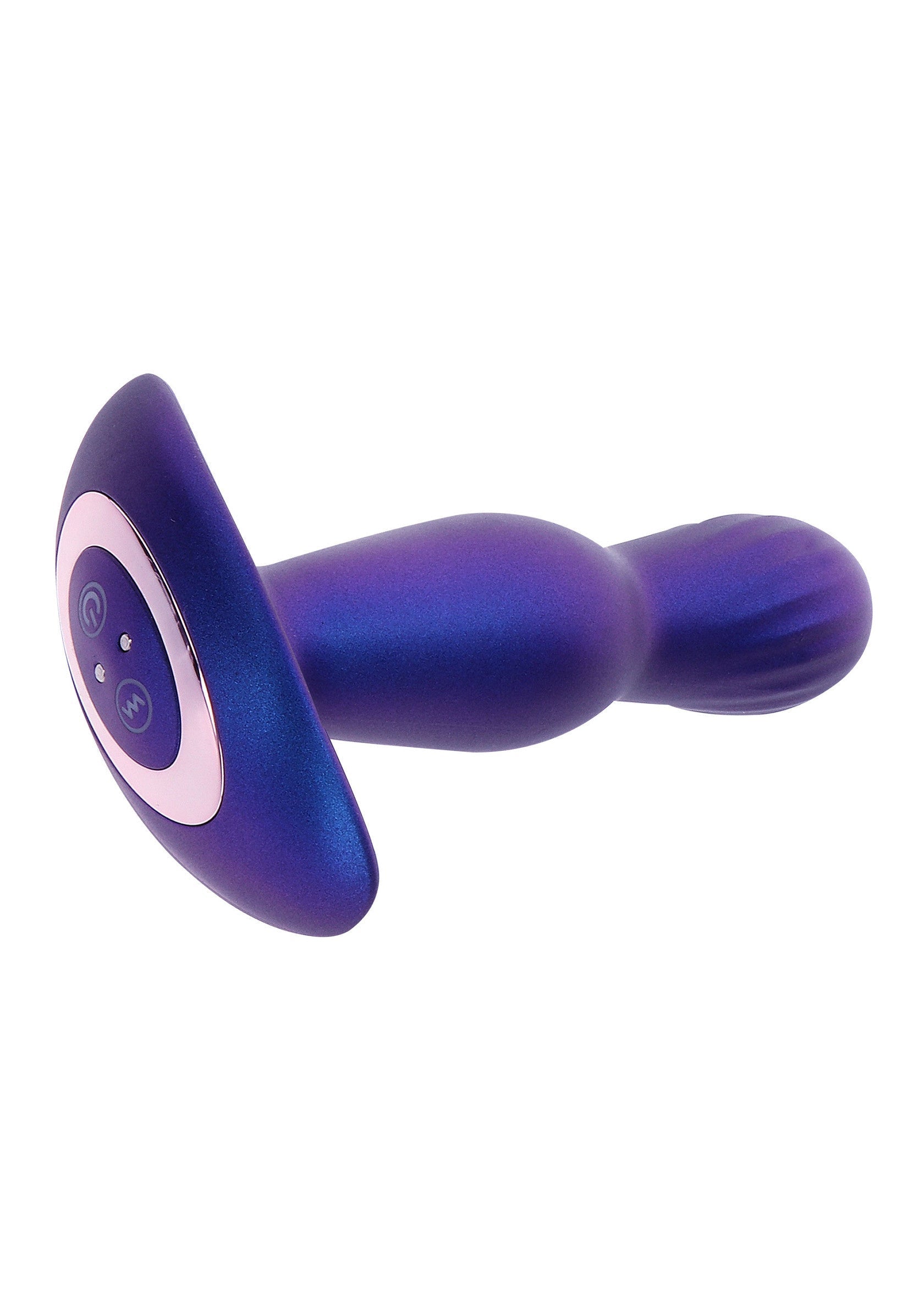 Plug anal vibrant violet pour le plaisir. Stimulation intense garantie! Découvrez le plaisir avec cet accessoire de qualité.; Paarse vibrerende anaal plug voor genot. Intense stimulatie gegarandeerd! Ontdek plezier met dit kwaliteitsaccessoire.; Purple vibrating butt plug for pleasure. Intense stimulation guaranteed! Discover pleasure with this quality accessory.