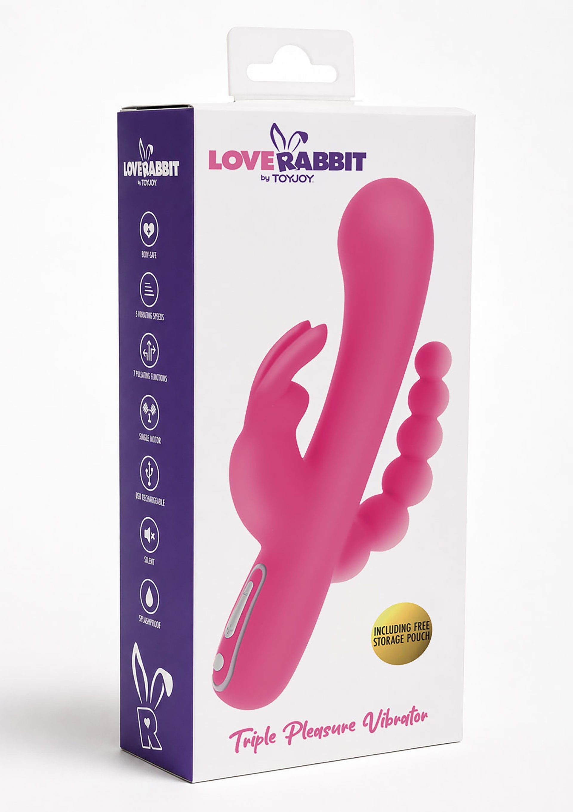 ToyJoy Triple Pleasure Vibrator
