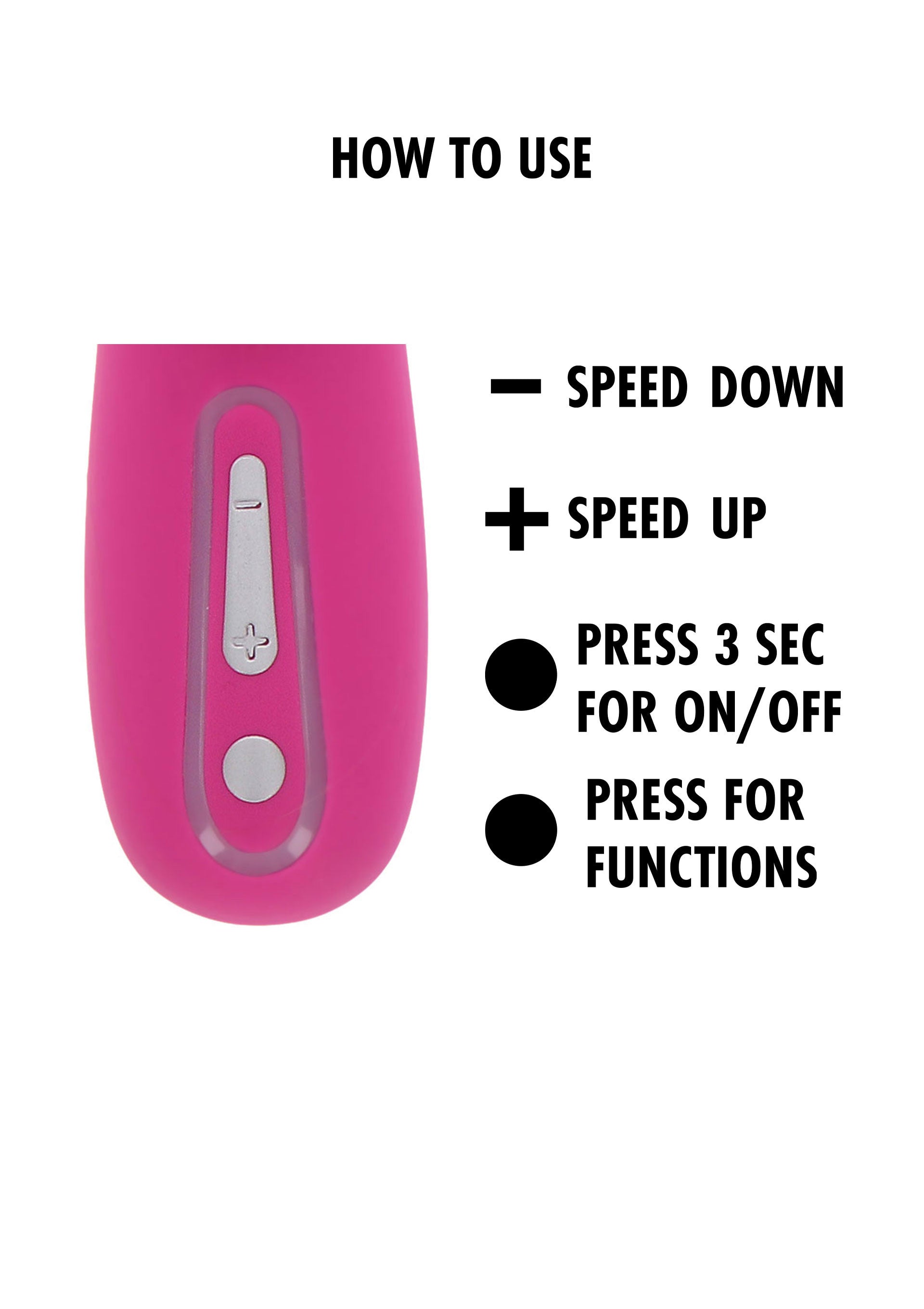 ToyJoy Triple Pleasure Vibrator