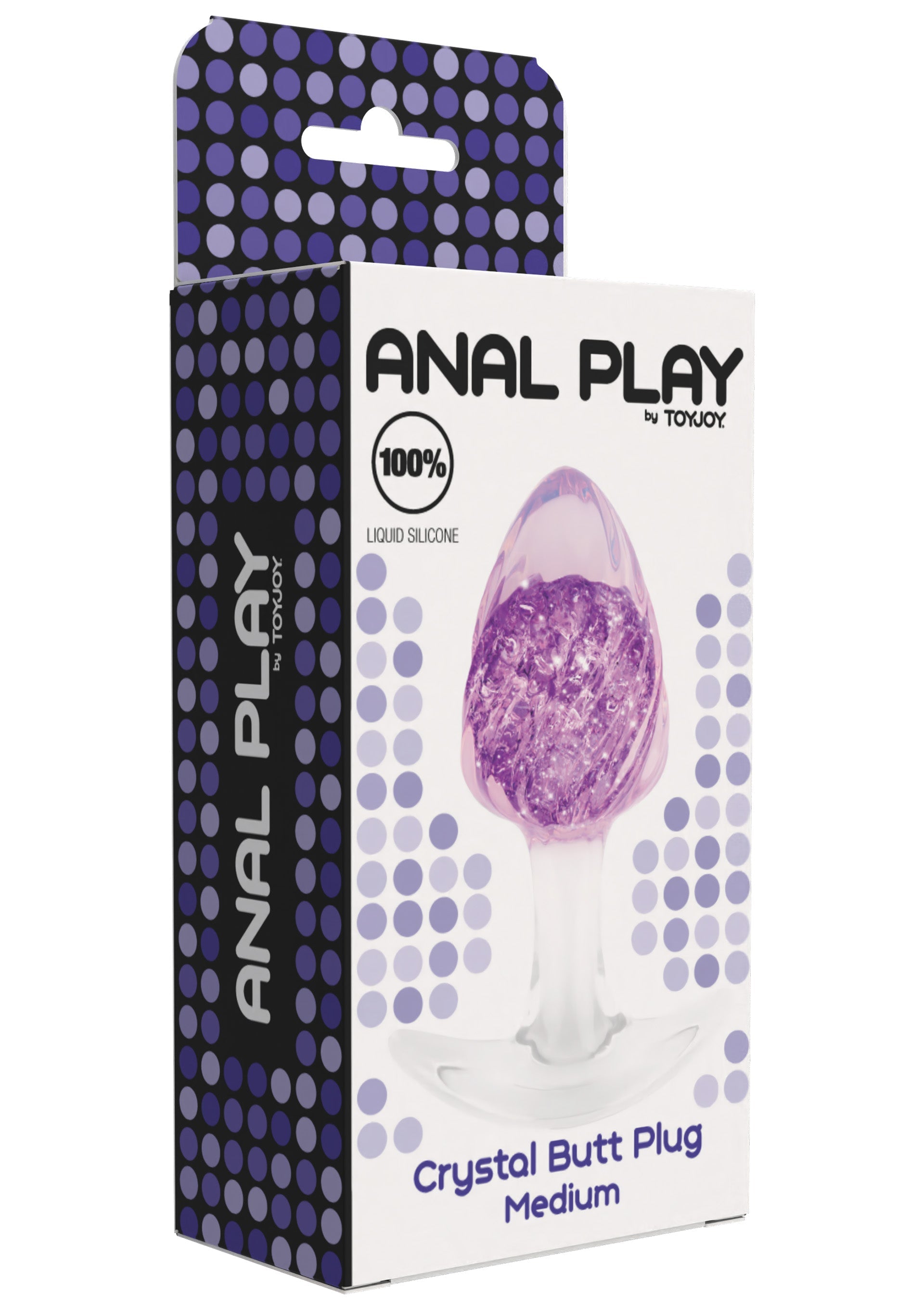 ToyJoy Crystal Butt Plug Medium