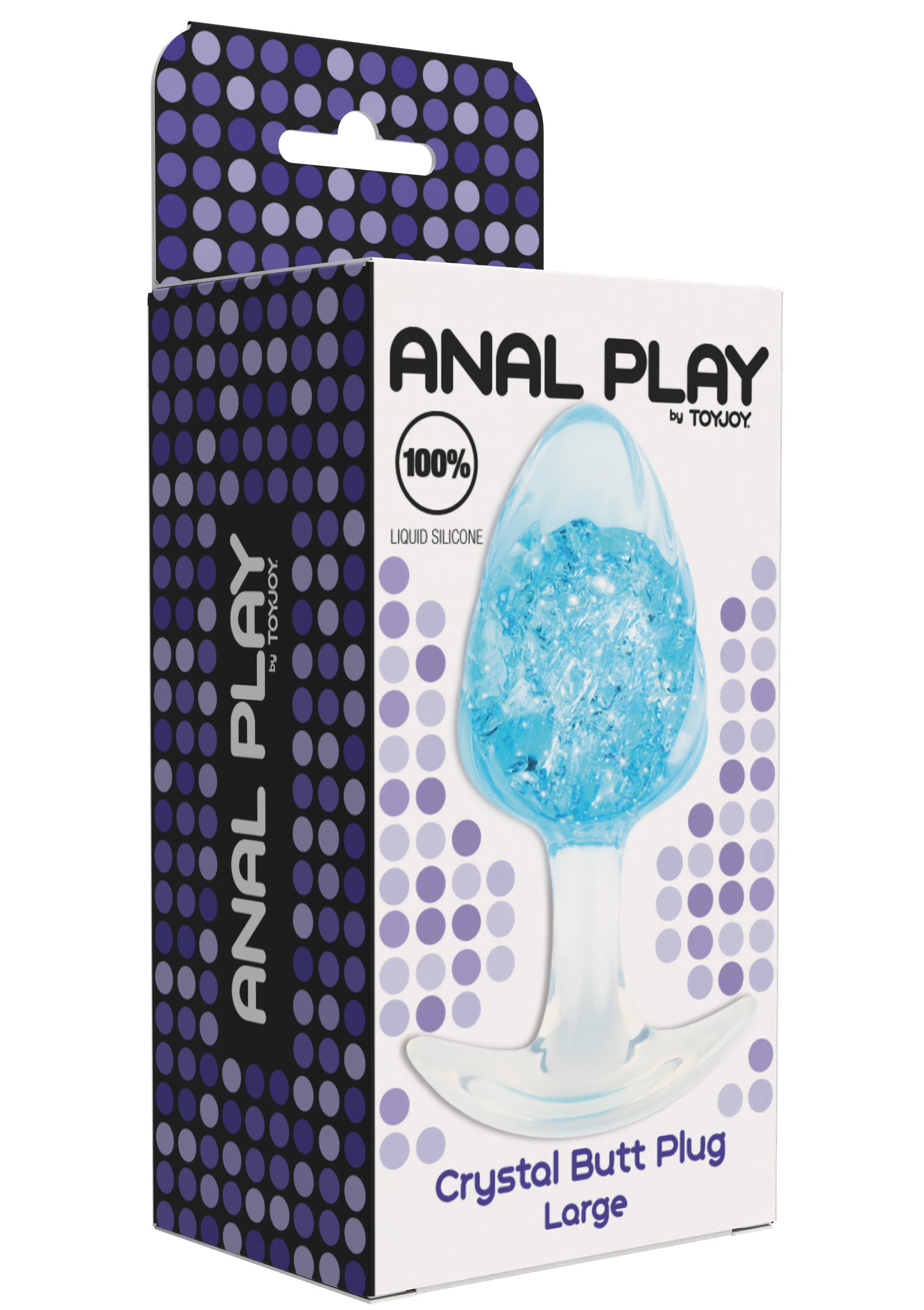 ToyJoy Crystal Butt Plug Large
