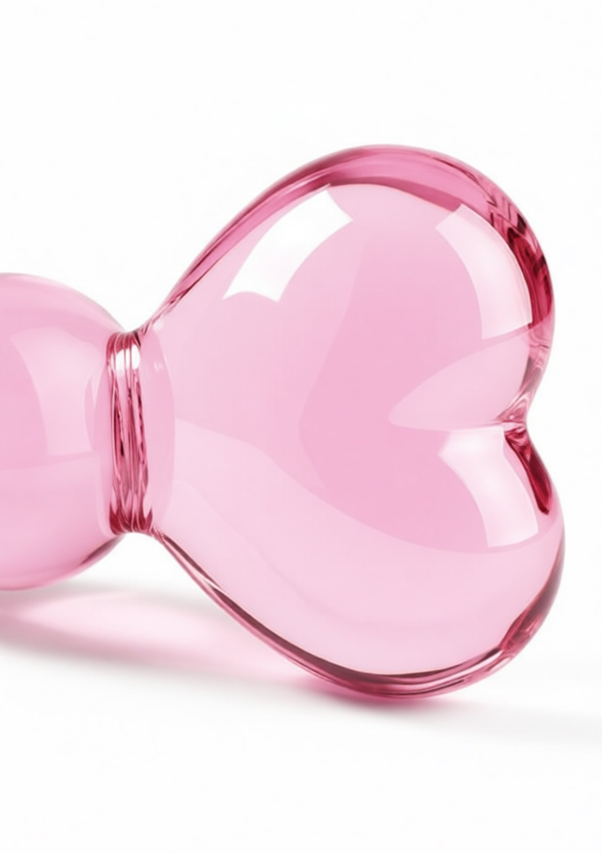 ToyJoy Crystal Heart Anal Dildo