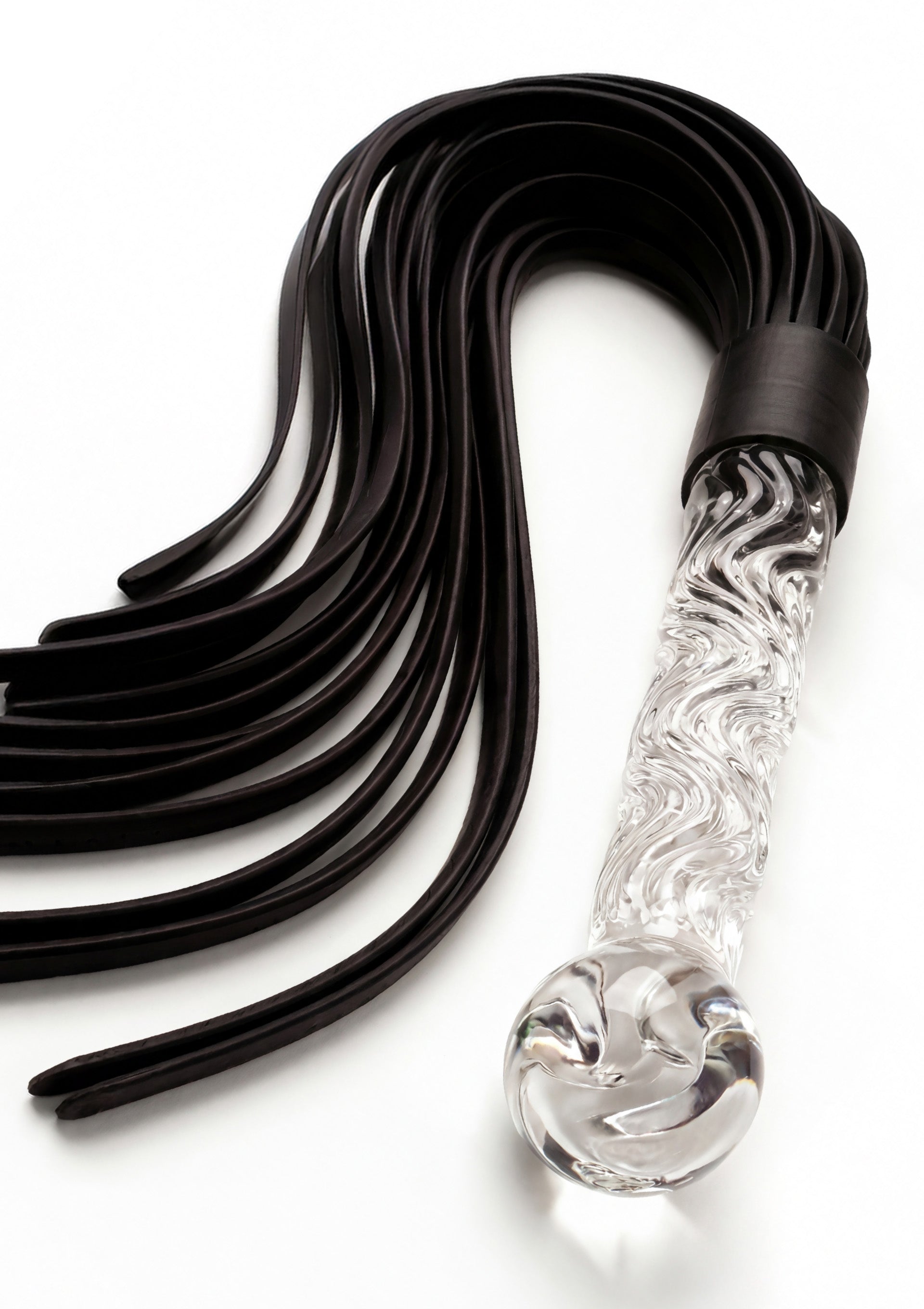 ToyJoy Crystal Leather Whip