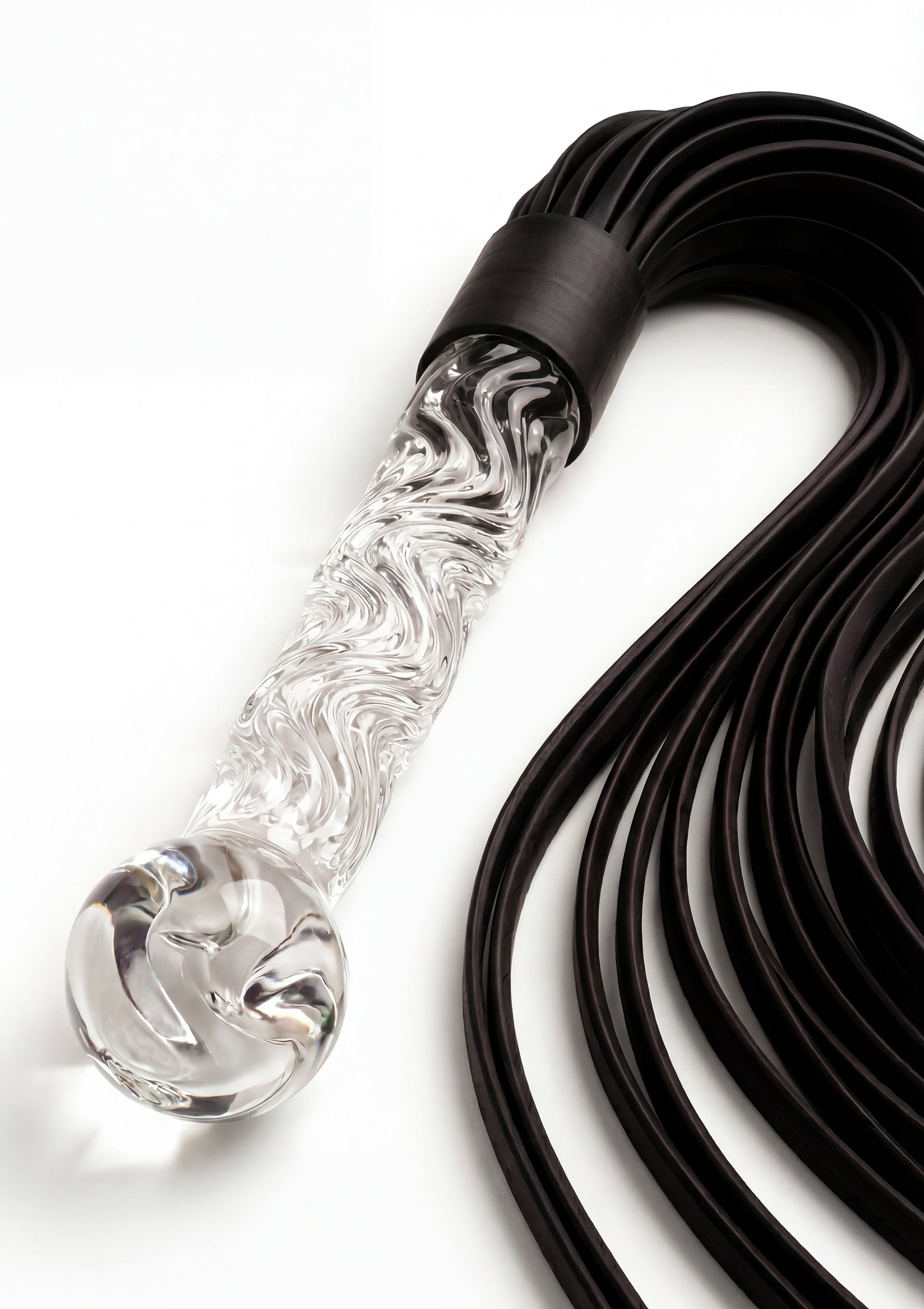ToyJoy Crystal Leather Whip