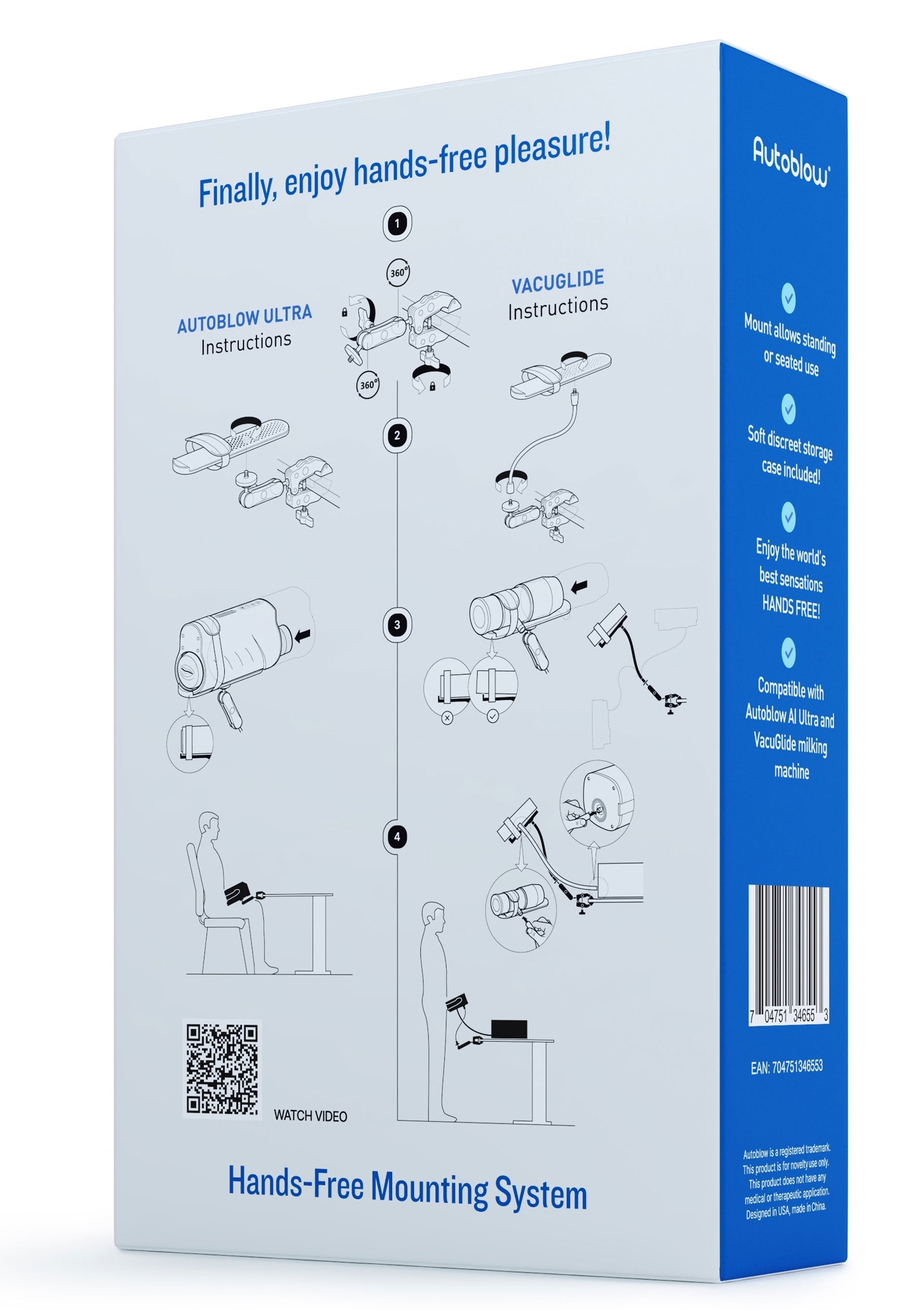 Autoblow Hands-Free Mounting System