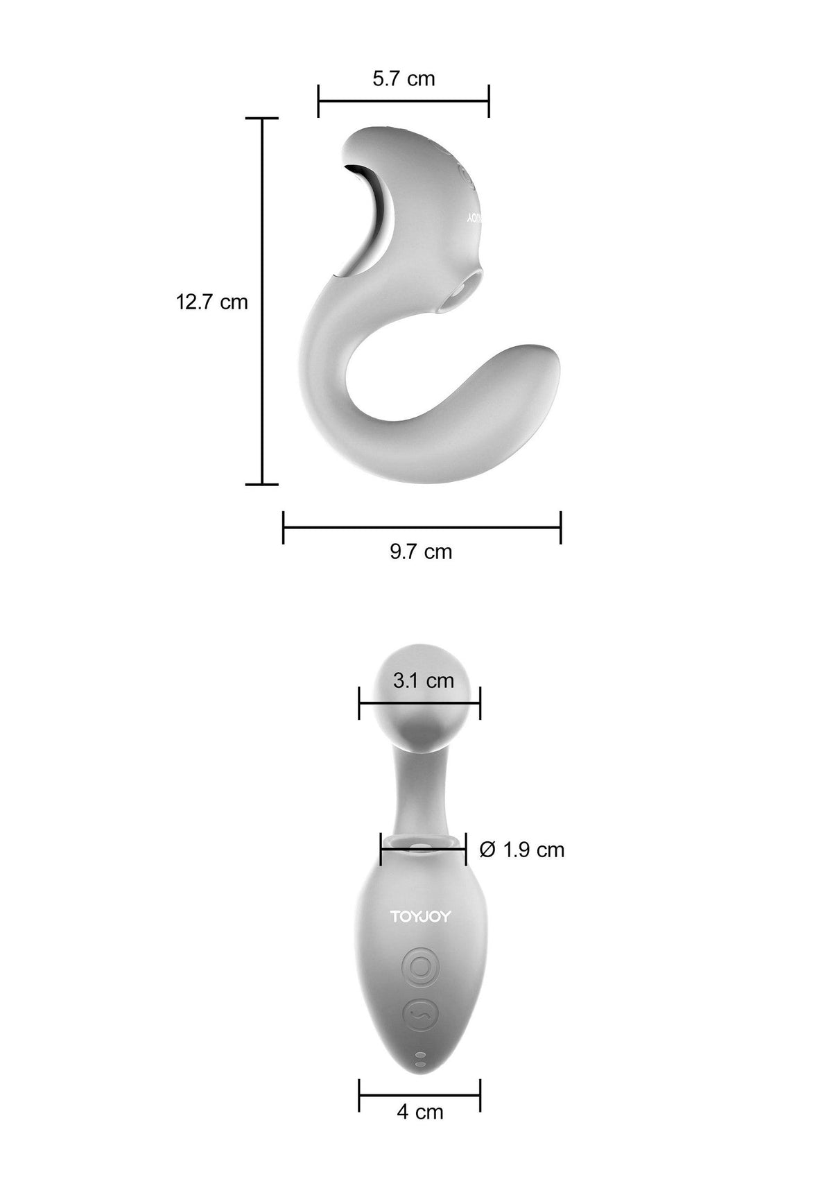 ToyJoy Twist Clitoral Vibrator