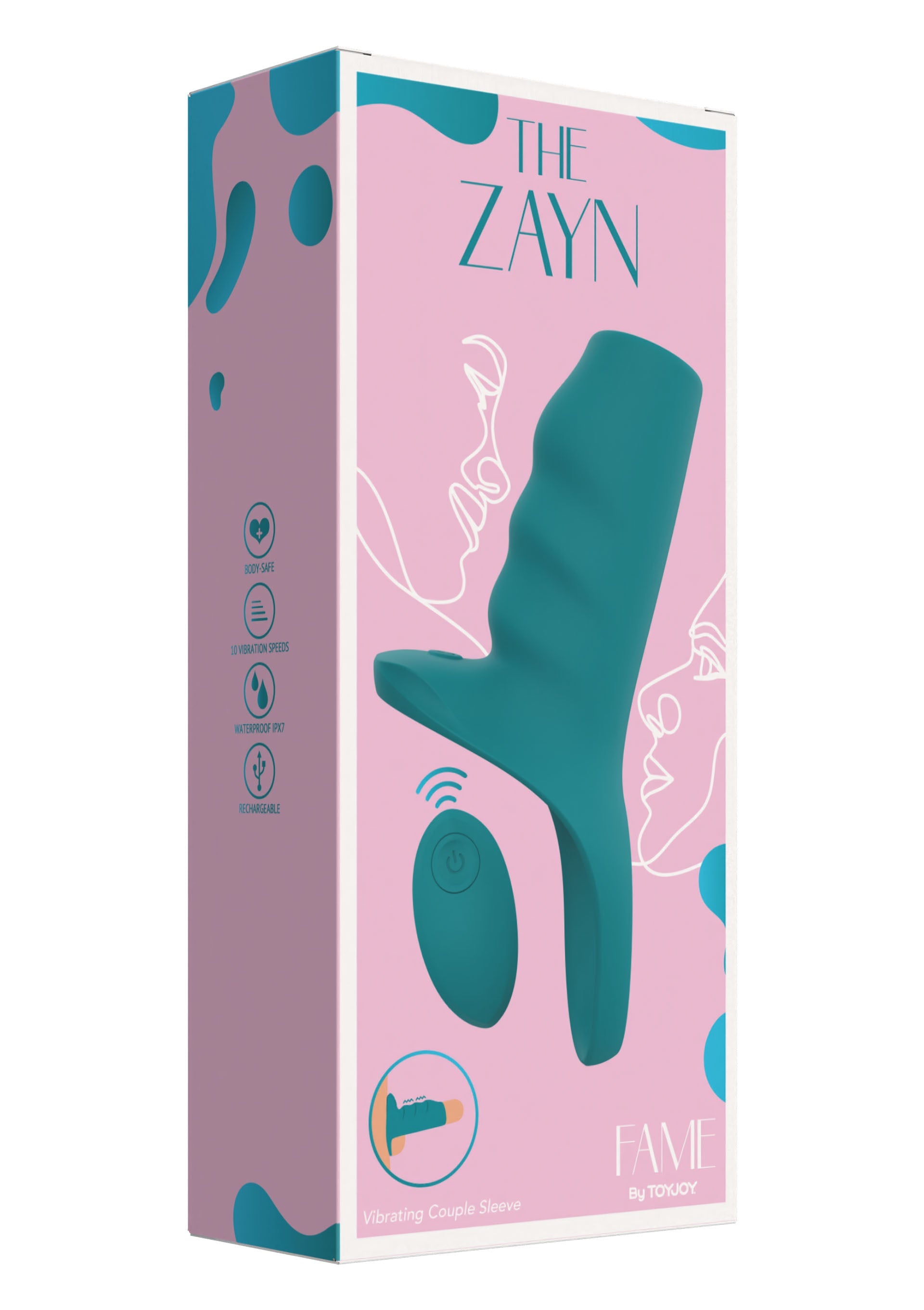 ToyJoy The Zayn Vibrating Couple Sleeve