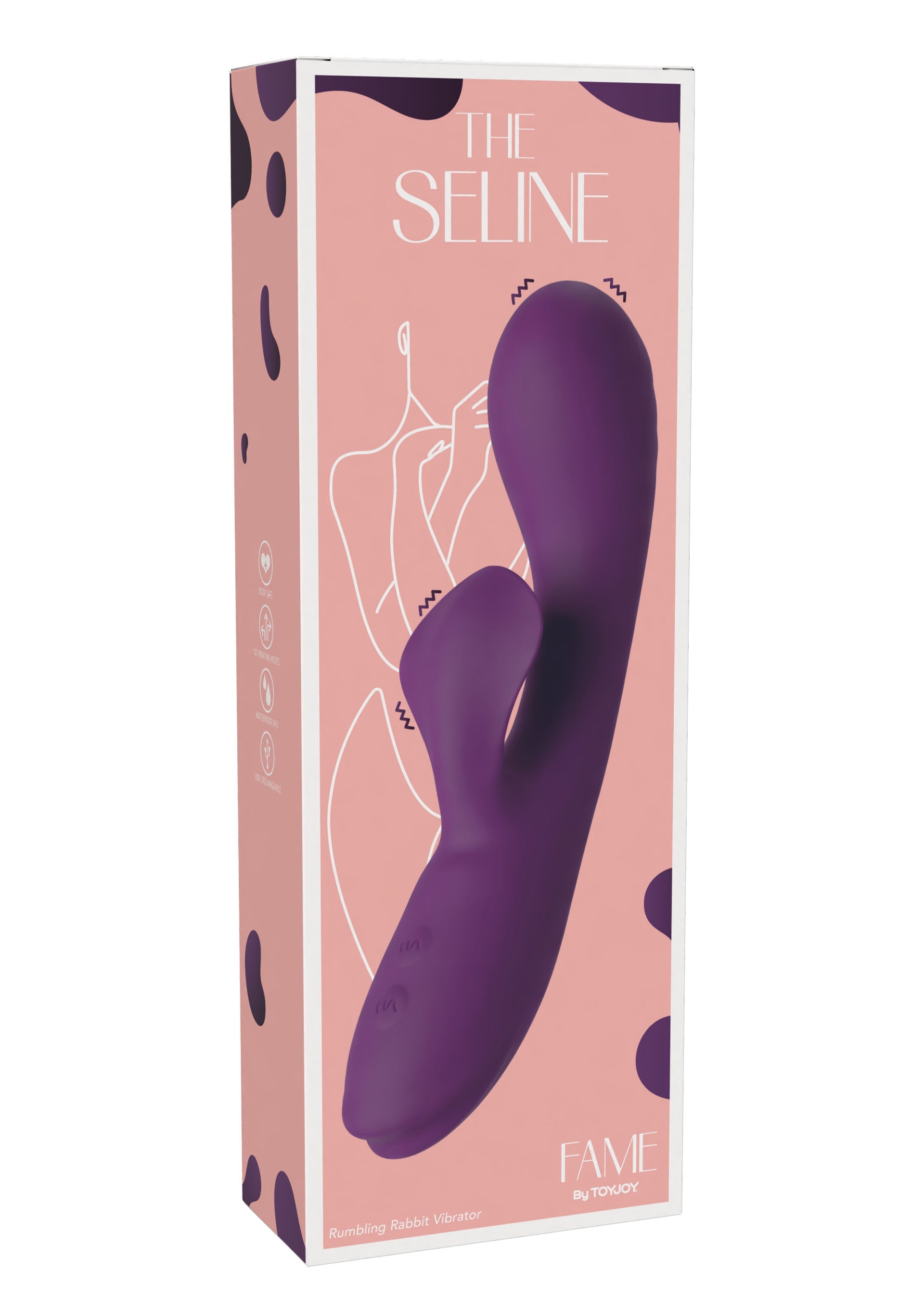 ToyJoy The Selene Rumbling Rabbit Vibrator