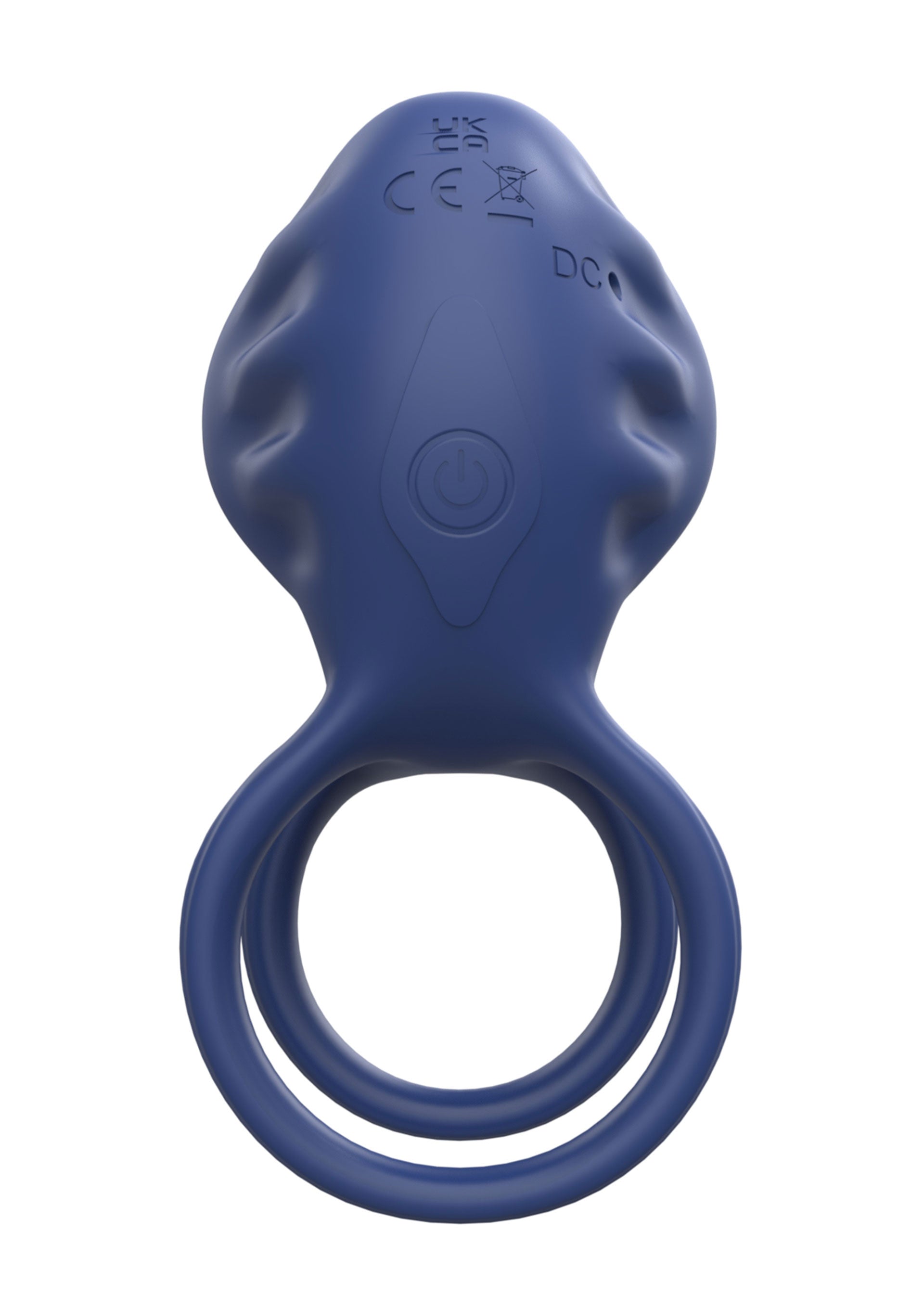Anneau vibrant bleu pour plus de plaisir et de sensations intenses. Explorez le plaisir ultime avec ce jouet sensuel.; Blauwe vibrerende ring voor meer plezier en intense sensaties. Ontdek ultiem genot met dit sensuele speeltje.; Blue vibrating cock ring for enhanced pleasure and intense sensations. Explore ultimate enjoyment with this sensual toy.
