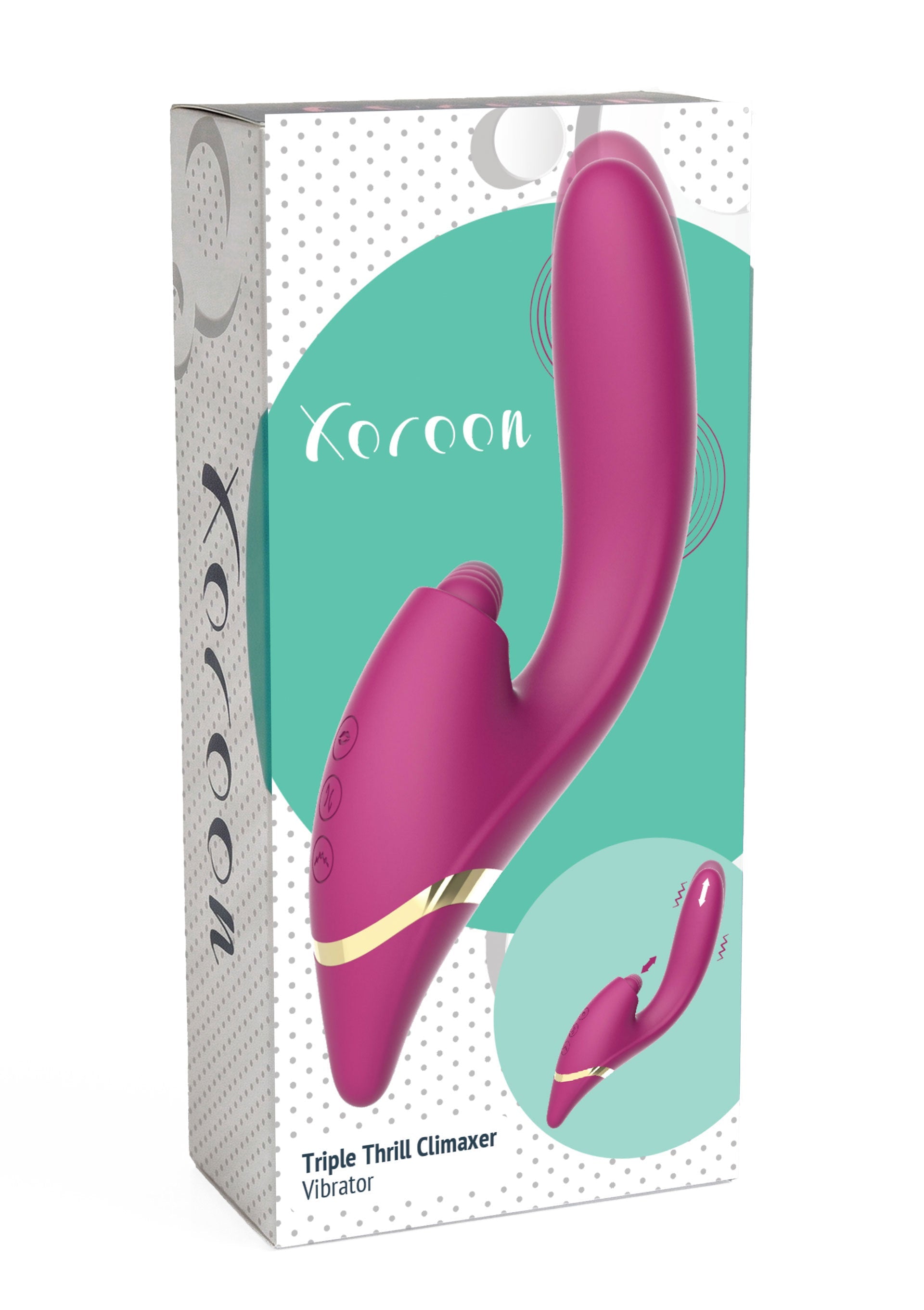 Xocoon Triple Thrill Climaxer Vibrator