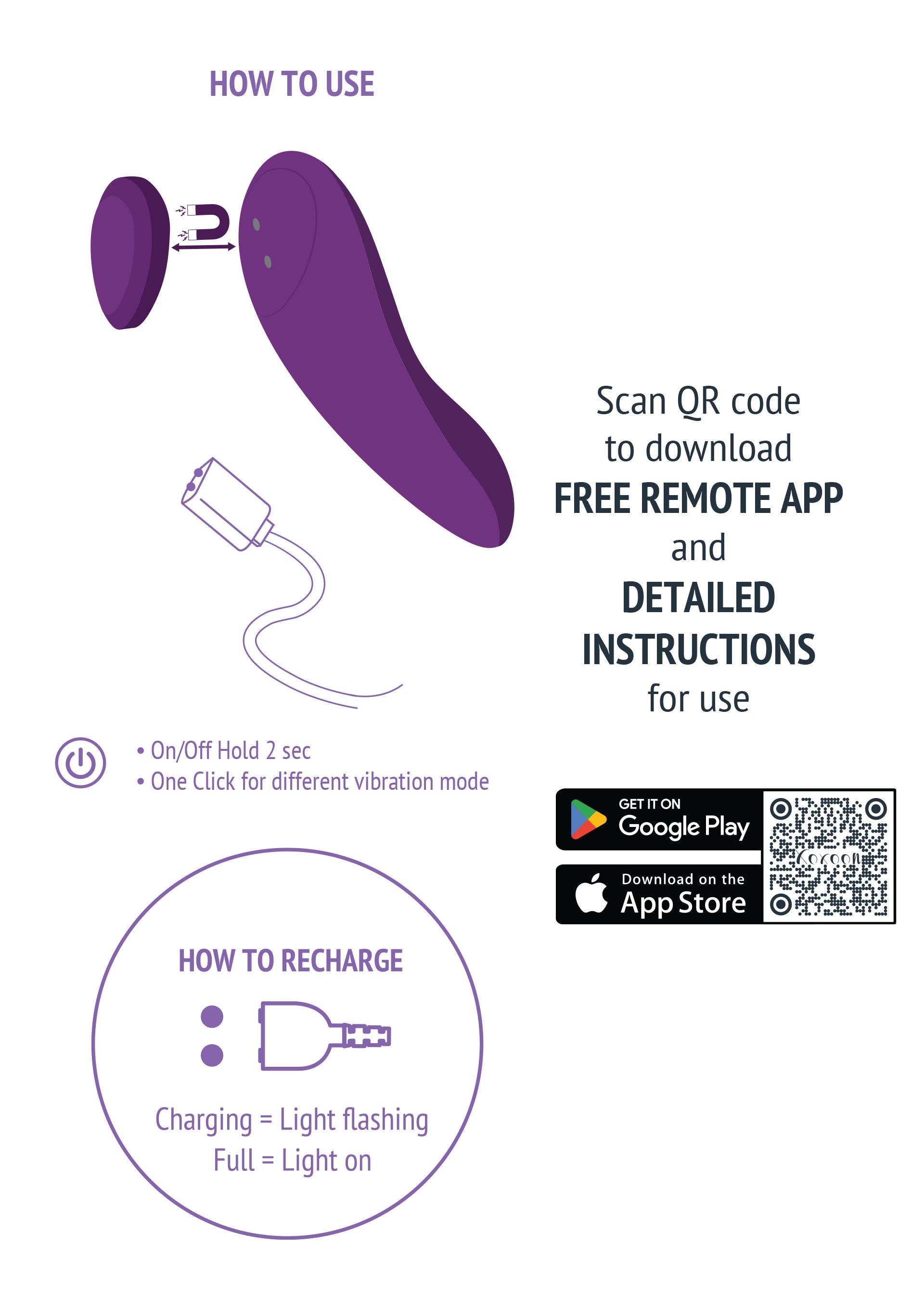 Xocoon Date Night Panty Vibrator + App