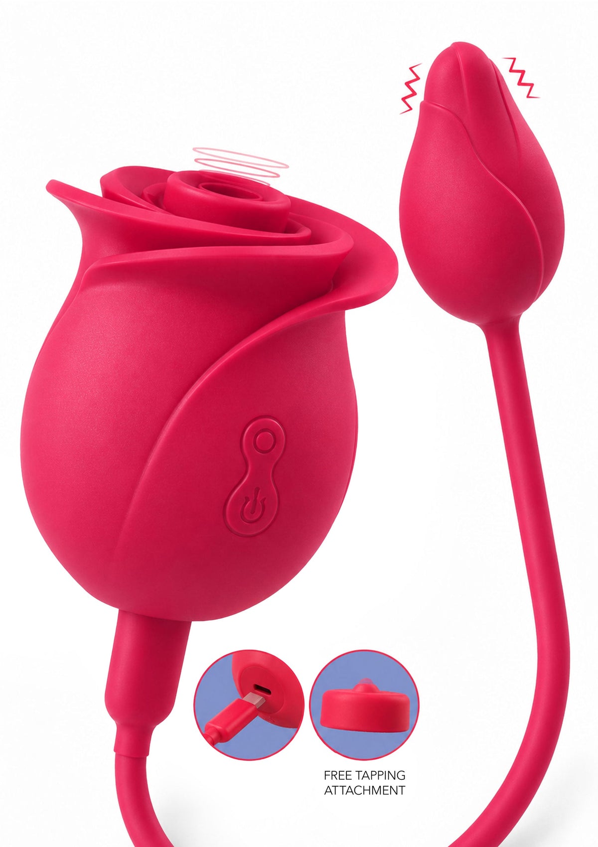 Xocoon Blushing Rose Stimulator