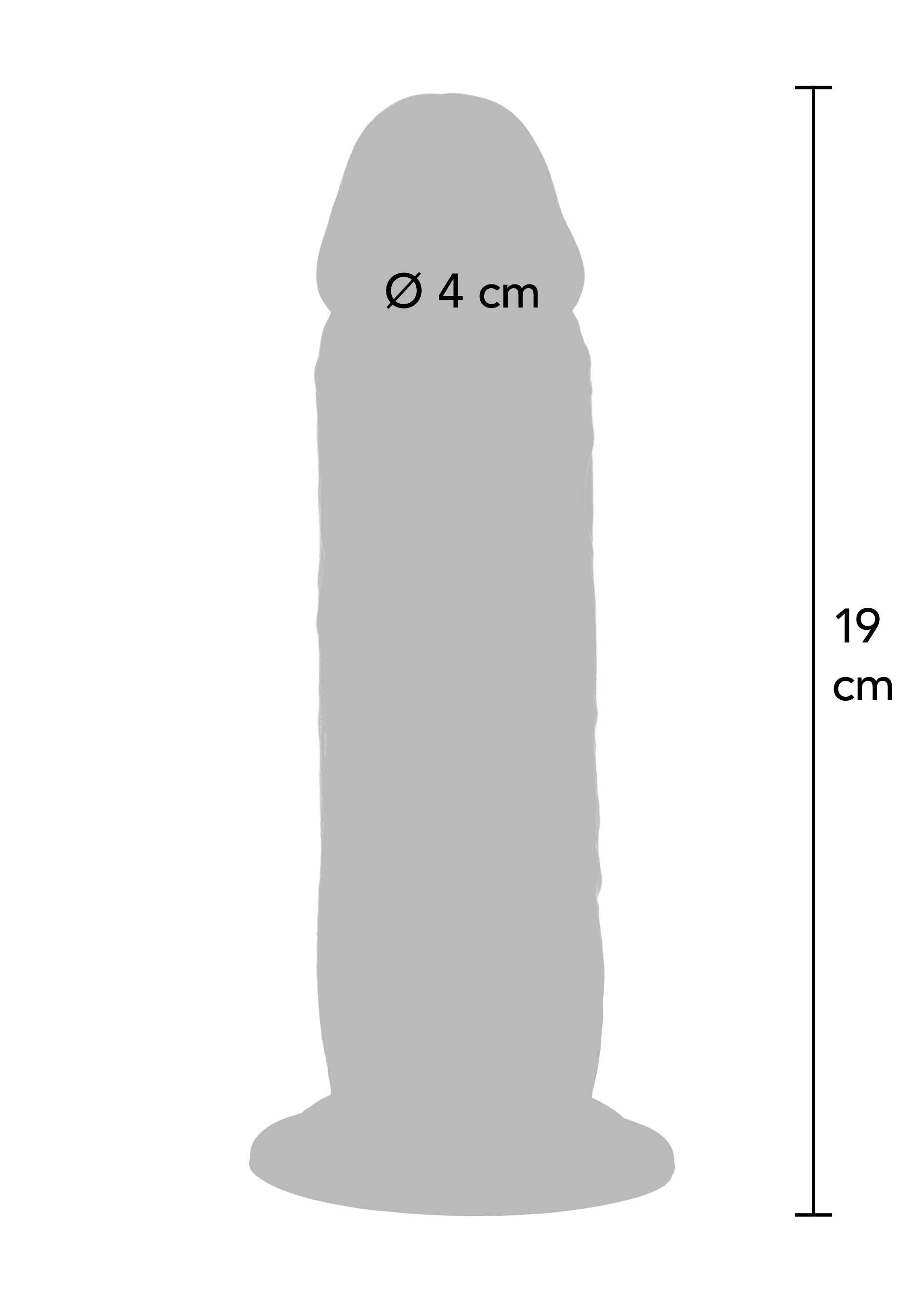 ToyJoy Foreskin Dong Vibrating Silicone 19 cm