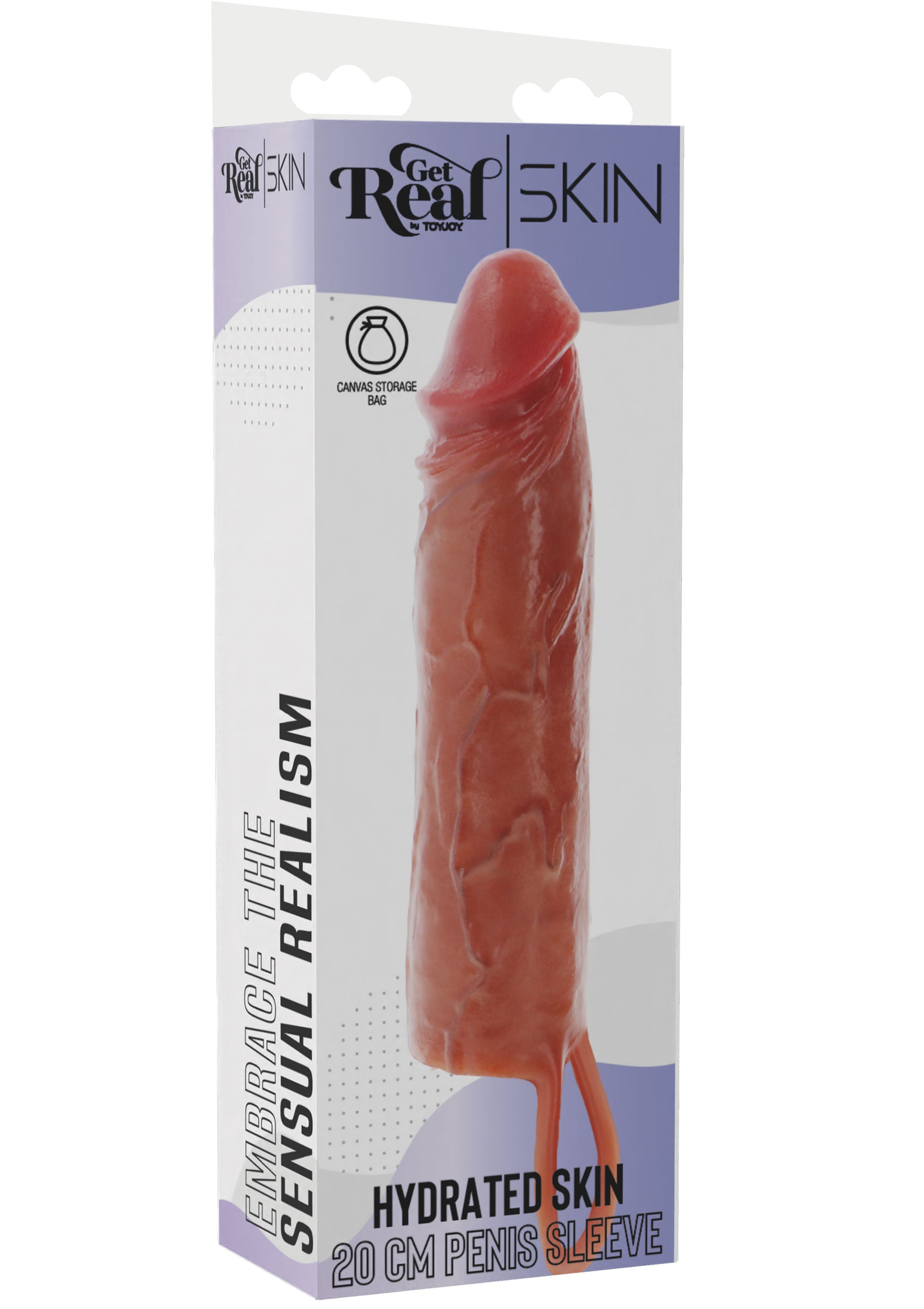 ToyJoy Hydrated Skin Penis Sleeve Silicone 20 cm