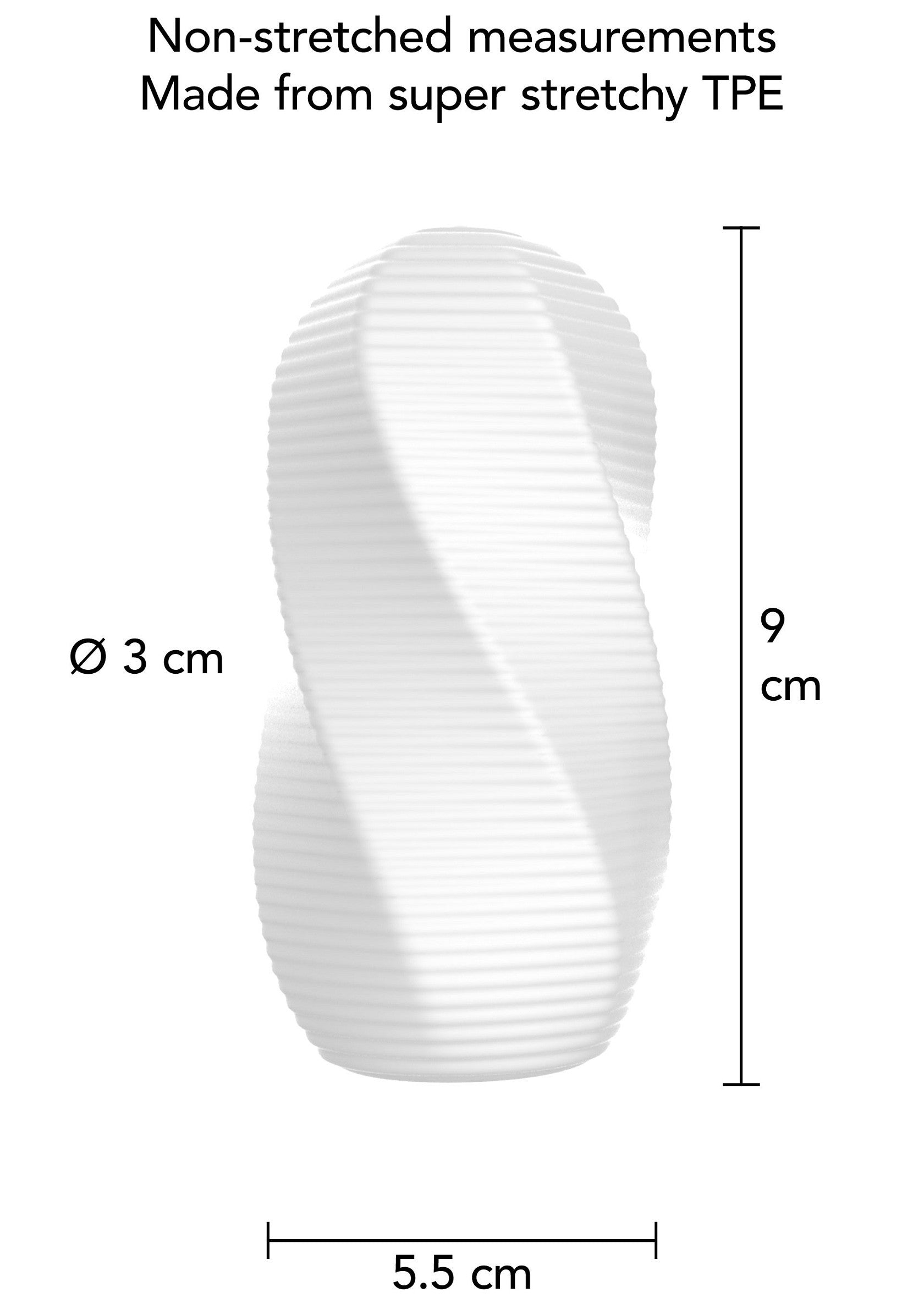 ToyJoy Medium Masturbator Swirl
