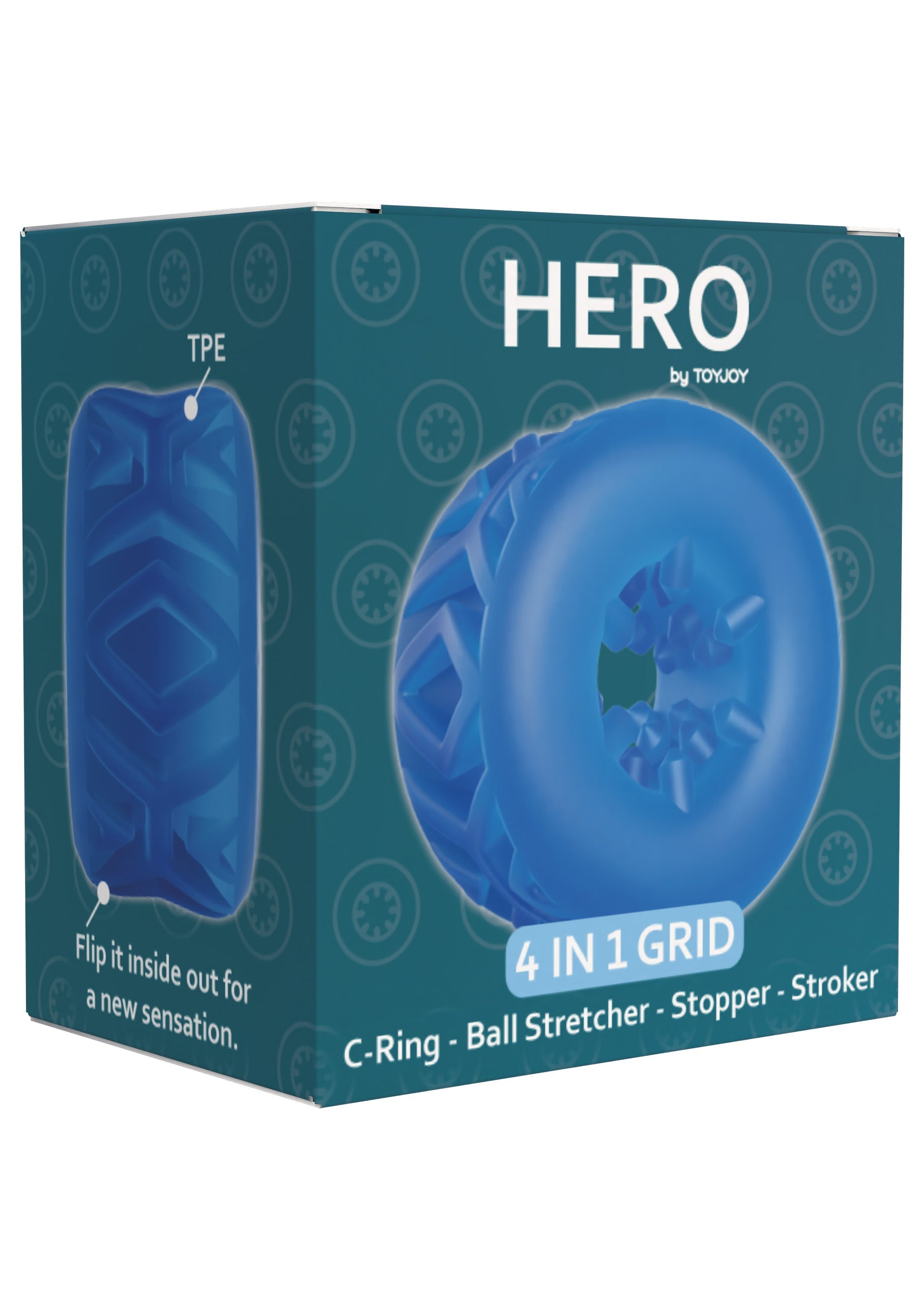ToyJoy 4-in-1 Grid Ring
