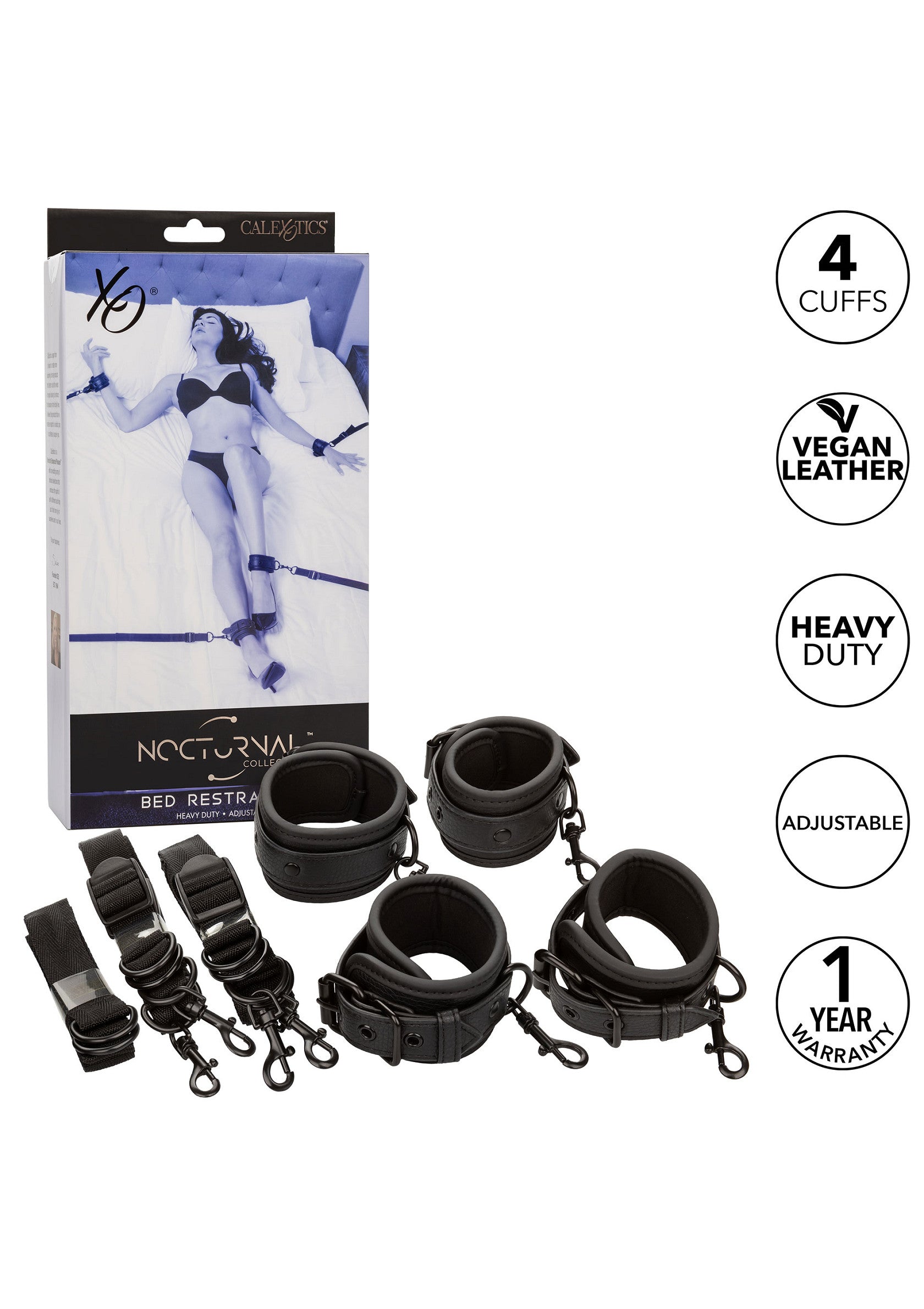 CalExotics Nocturnal Bed Restraints