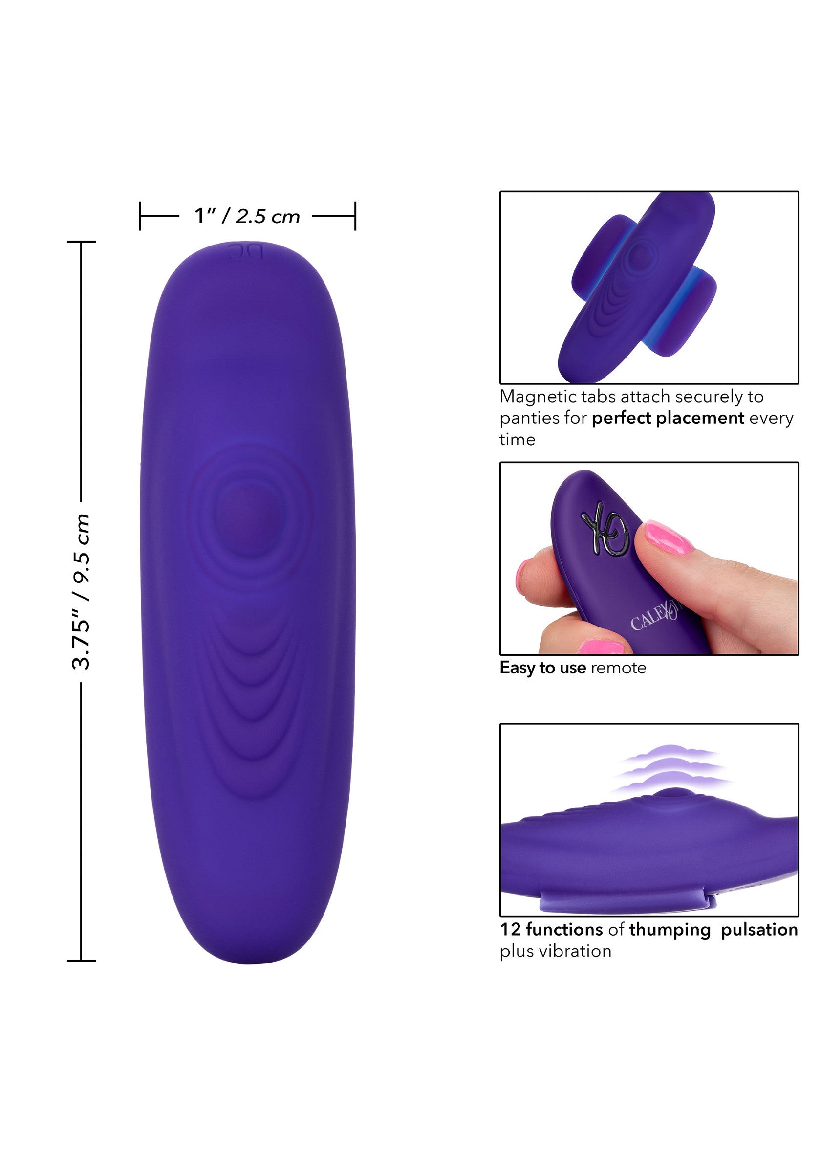 CalExotics Remote Pulsating Panty Teaser