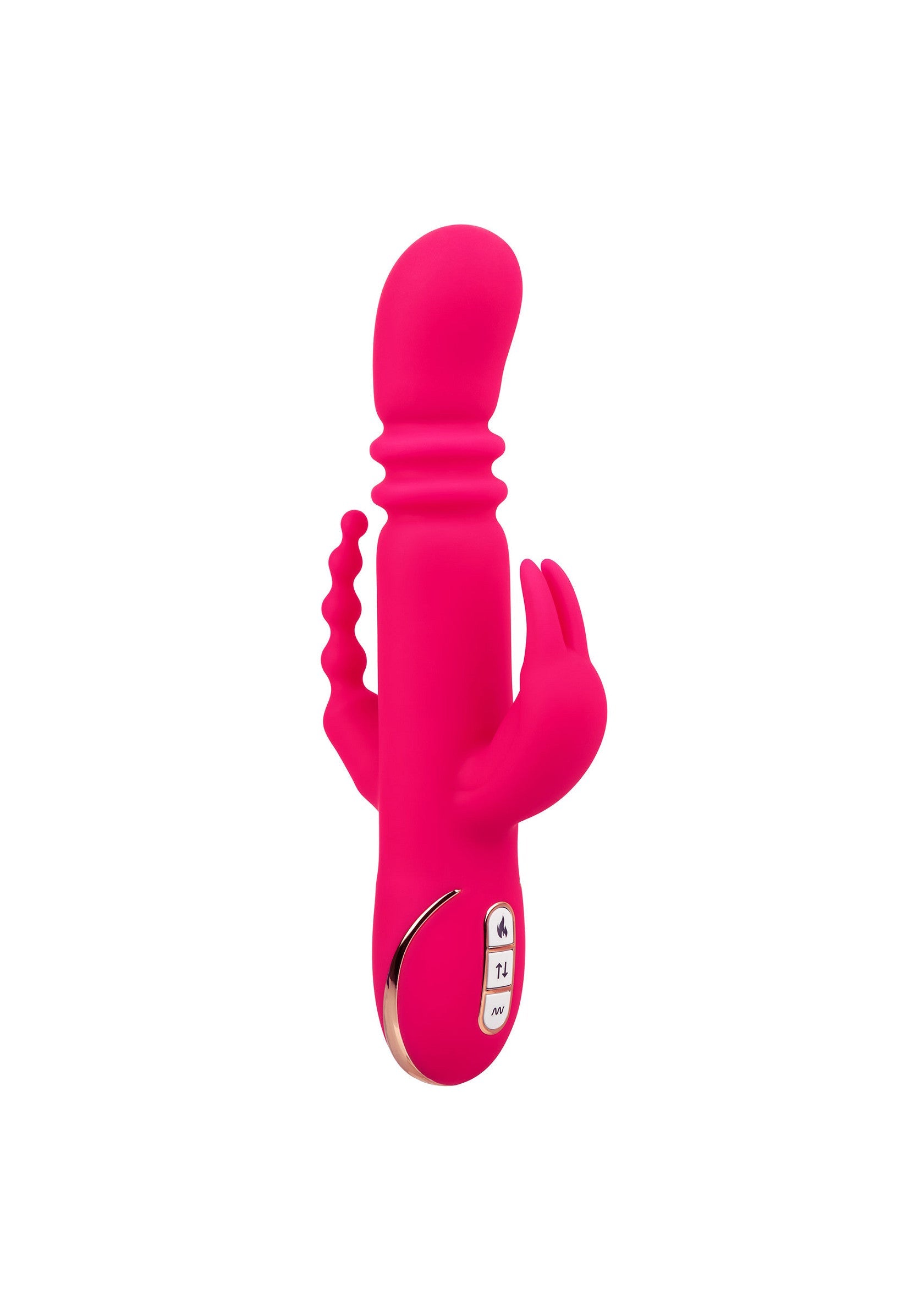 CalExotics Heated Silicone Triple Rabbit