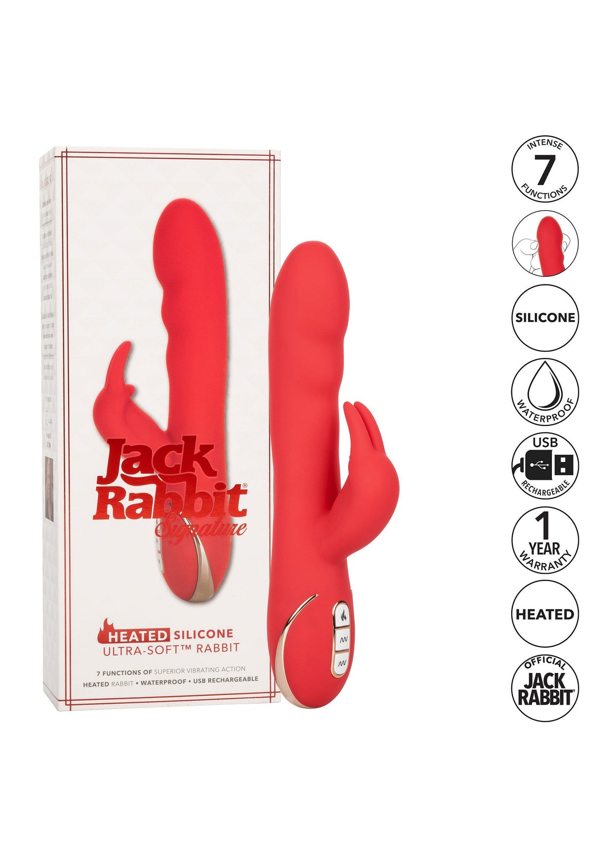 CalExotics Heated Ultra-Soft Rabbit