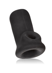 Manchon de plaisir noir pour une expérience intense.; Zwarte pleziermouw voor een intense ervaring.; Black pleasure sleeve for an intense experience.
