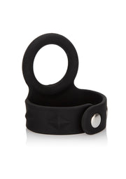 CalExotics 3-Snap Scrotum Ring Large