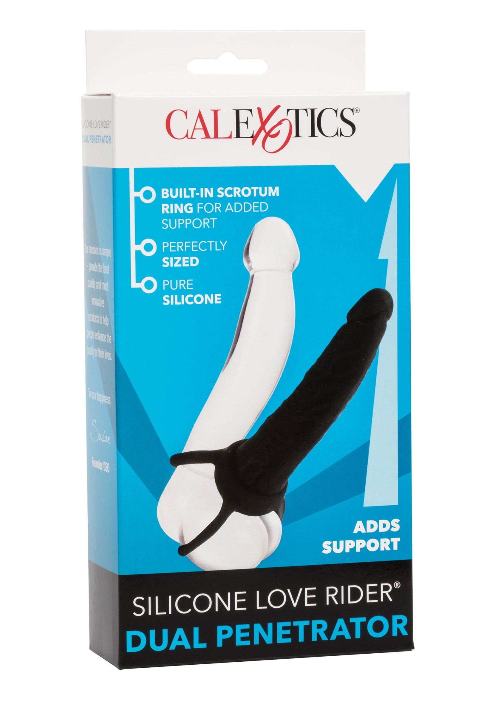 CalExotics Silicone Dual Penetrator
