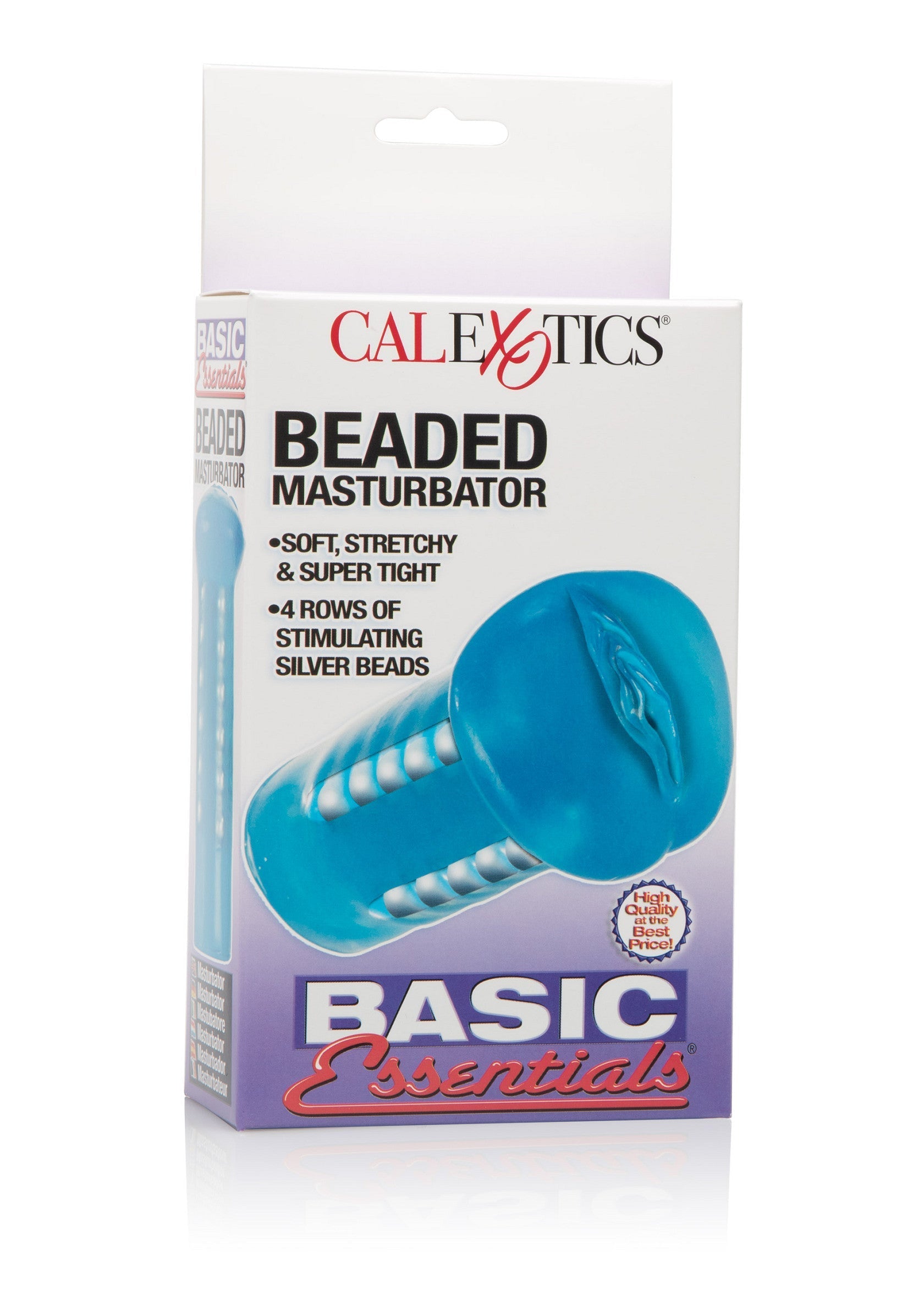 CalExotics BasicEssentials Beaded Mastrub