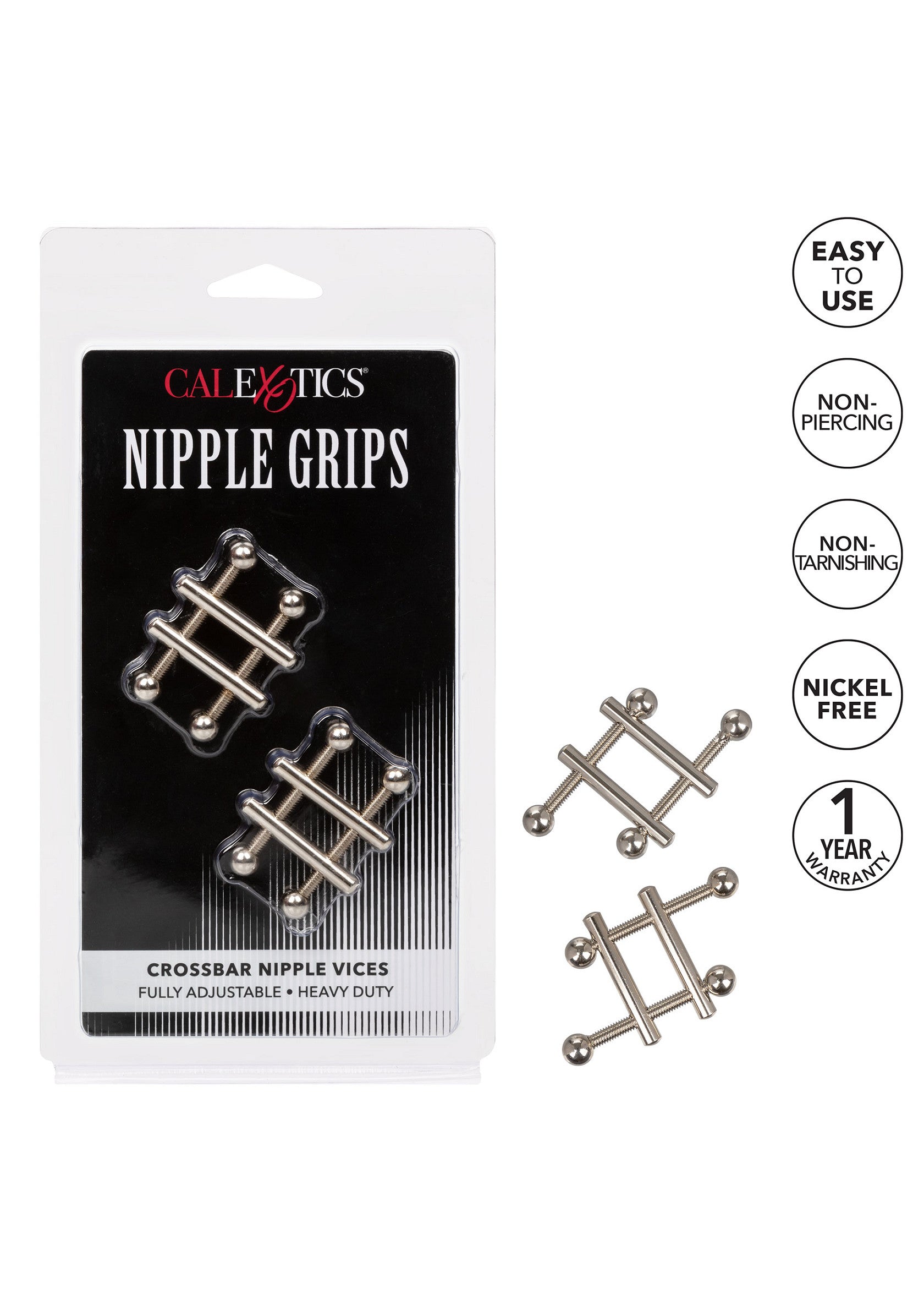 CalExotics Crossbar Nipple Vices