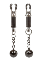 CalExotics Weighted Twist Nipple Clamps
