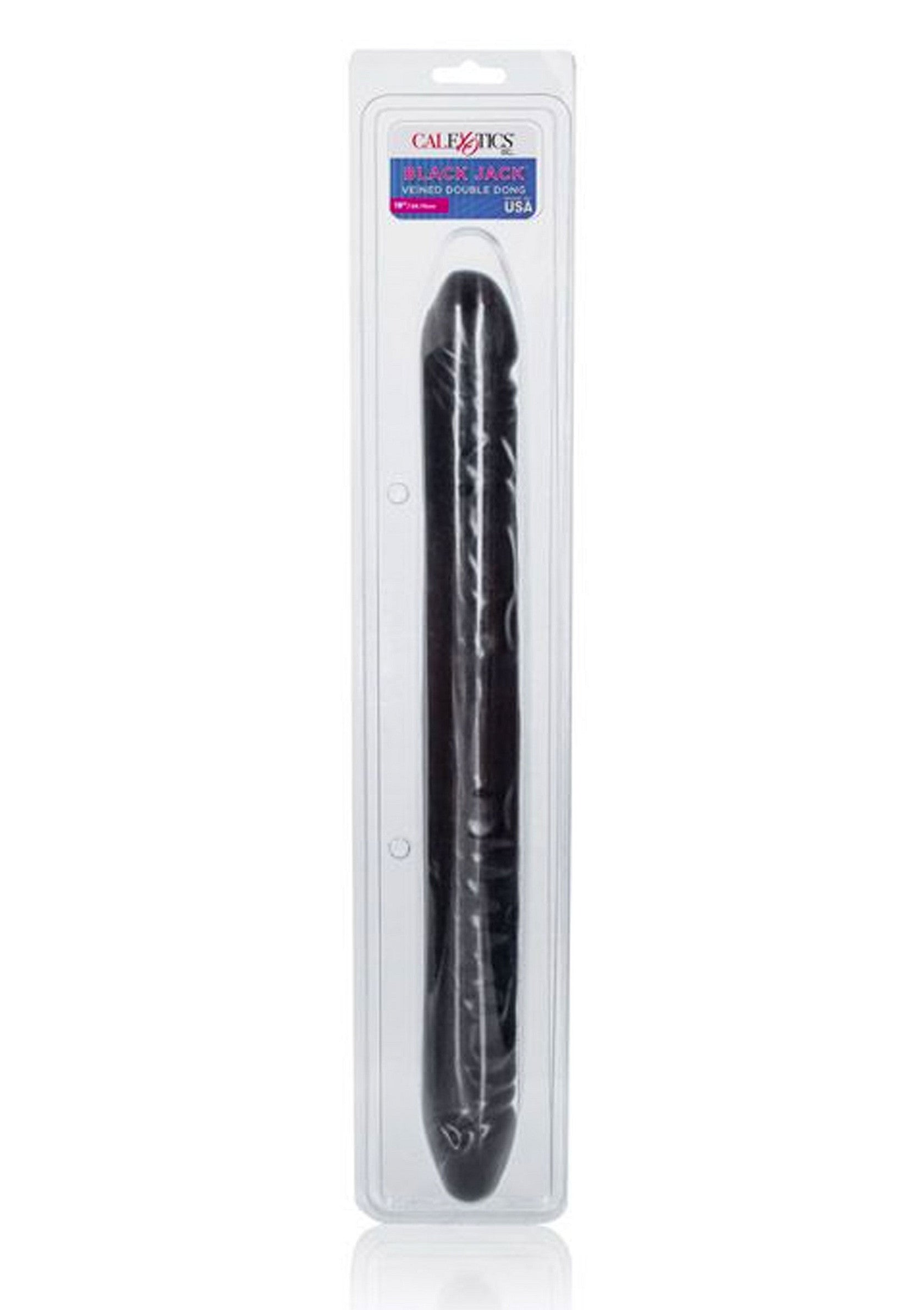 CalExotics Veined Double Dong 18 inch