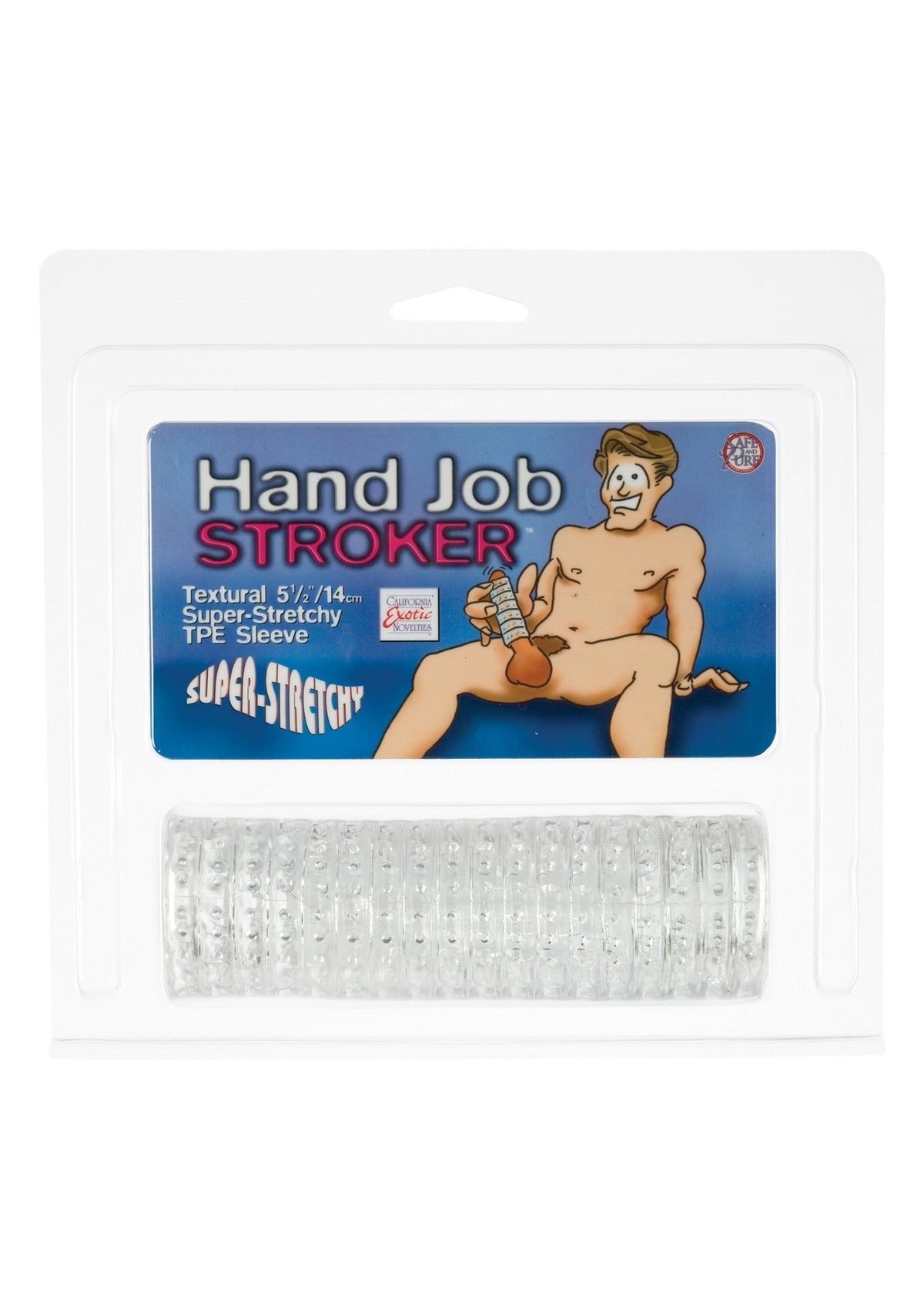 CalExotics Hand Job Stroker Clear