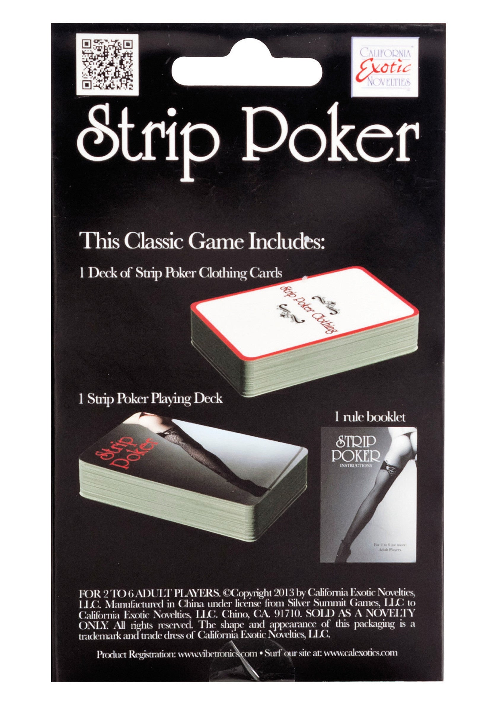 CalExotics Strip Poker Games