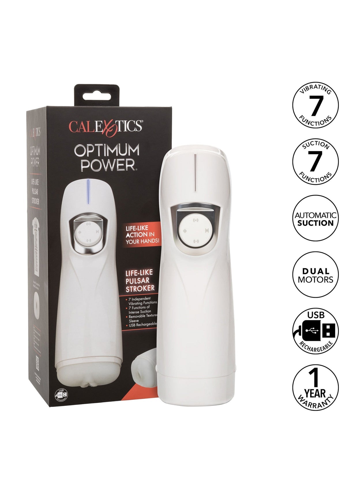 CalExotics Lifelike Pulsar Stroker