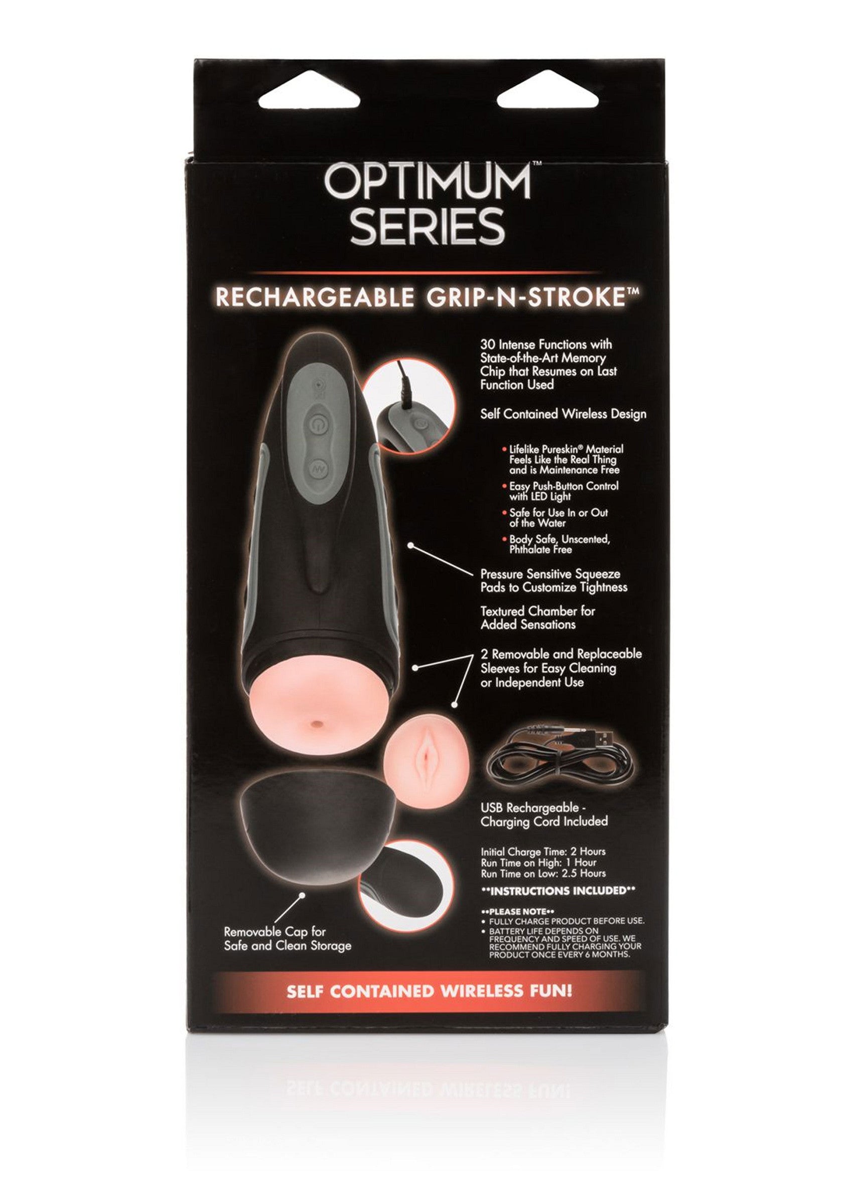 CalExotics Rechargeable Grip-N-Stroke