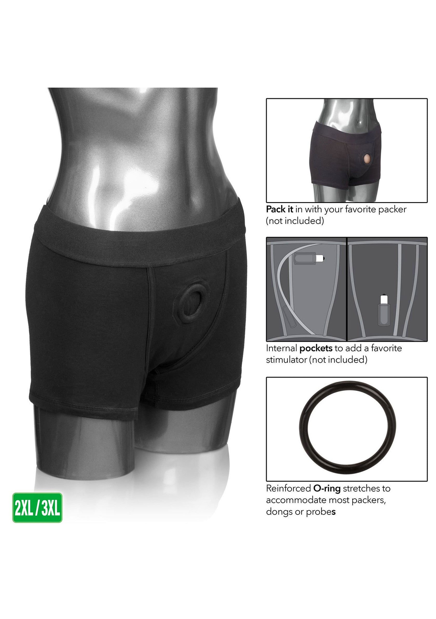 CalExotics Boxer Brief Harness